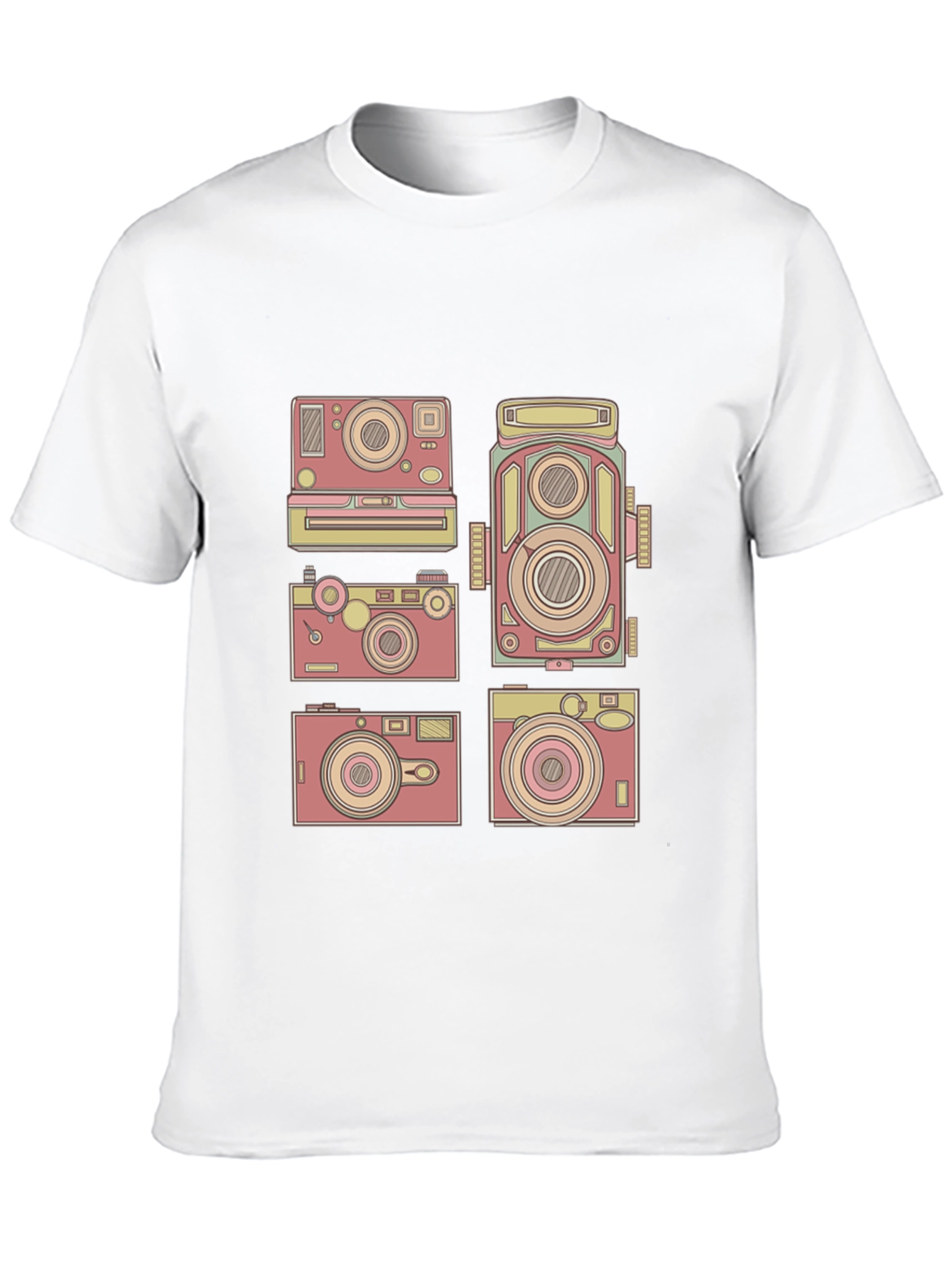 Retro Camera T-Shirt - Unique Photographic Design