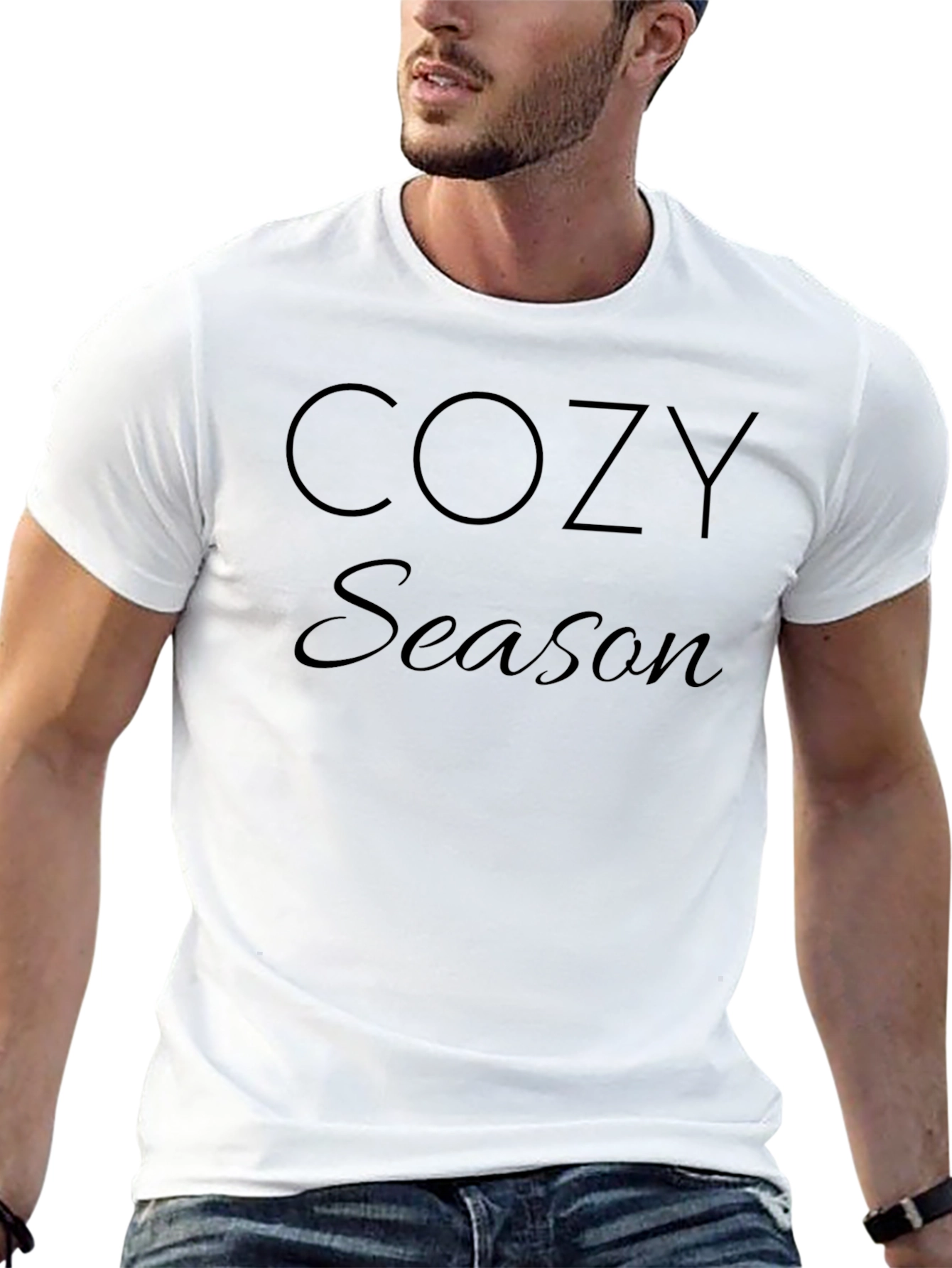 Cozy Season Black Graphic Tee