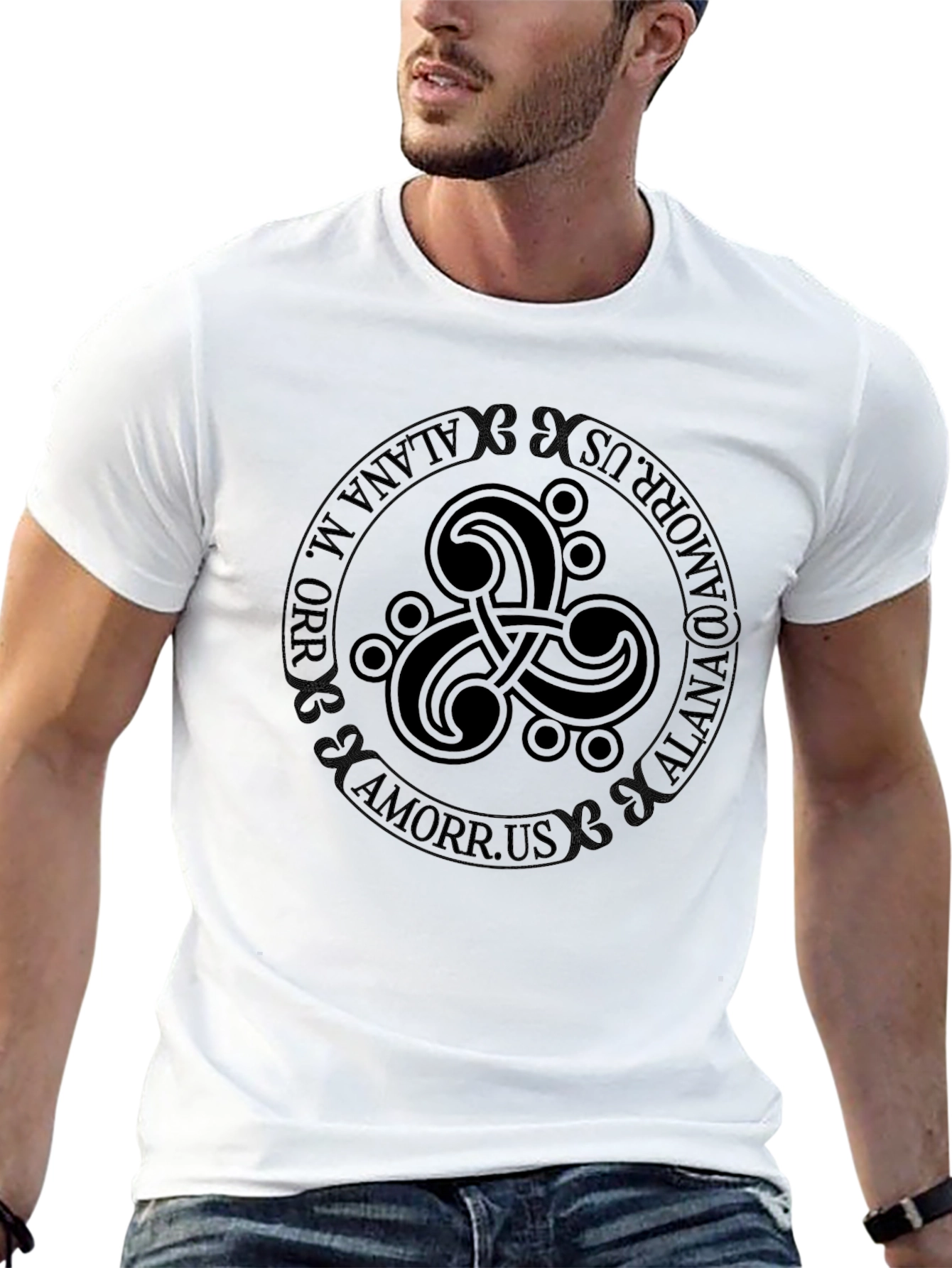 Amorr.Us Celtic Knot T-Shirt - Black