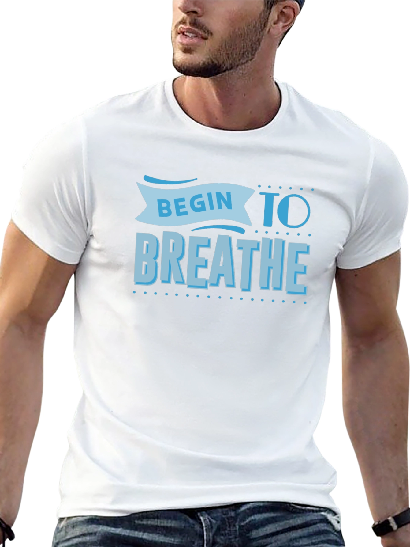 Begin To Breathe Black T-Shirt