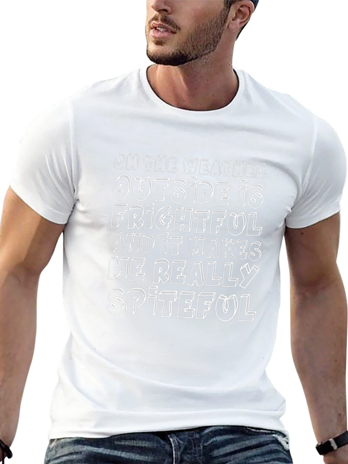 Spiteful Weather Graphic Tee - Black