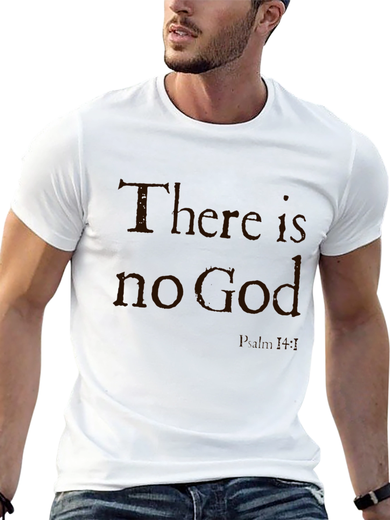 Atheist Statement T-Shirt - No God