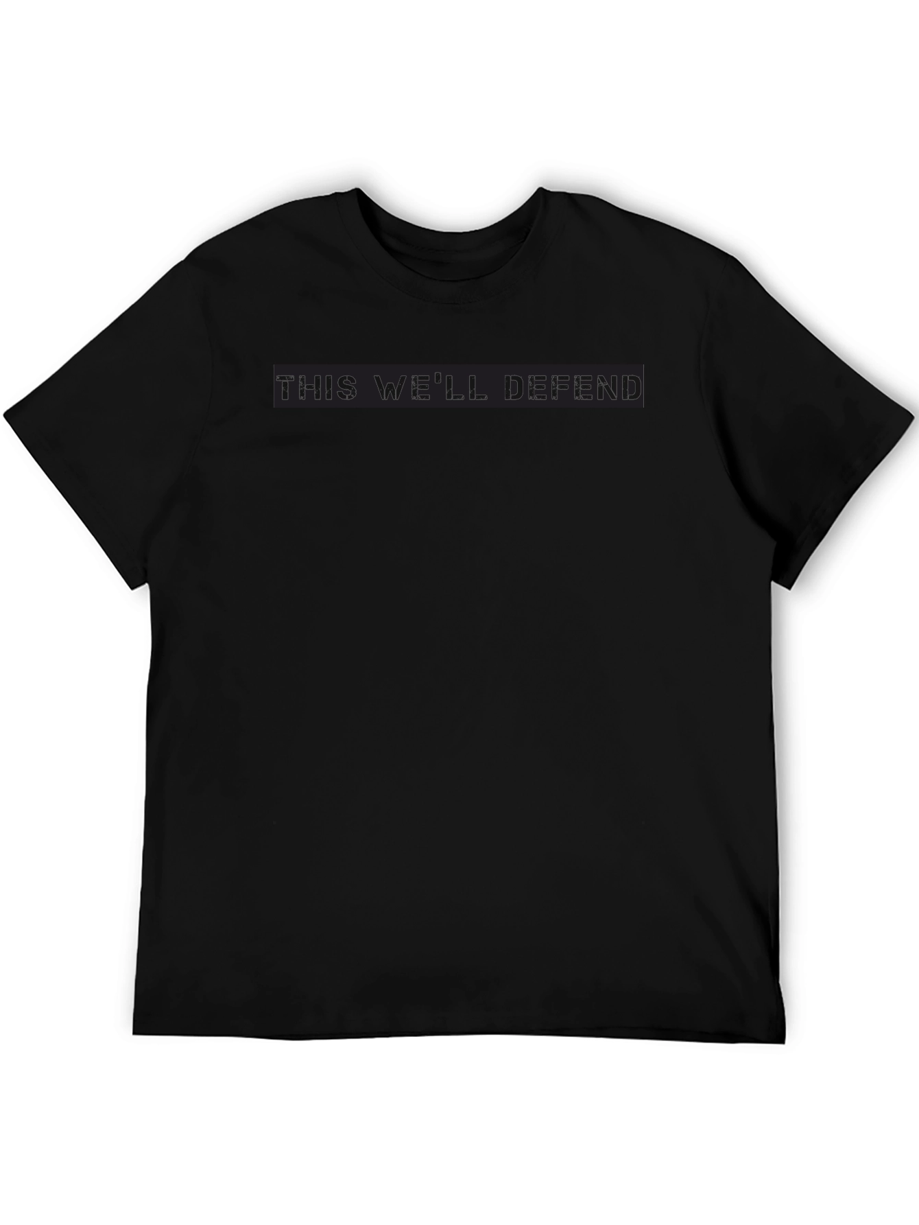 This Well Defend Black T-Shirt