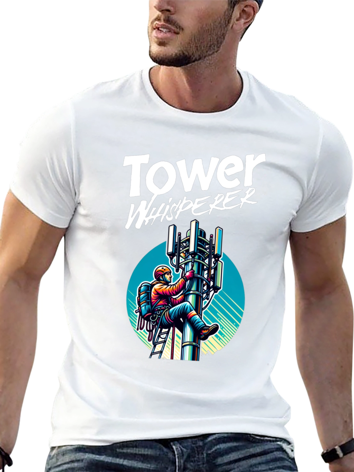 Tower Whisperer Graphic T-Shirt - Climbing Gear