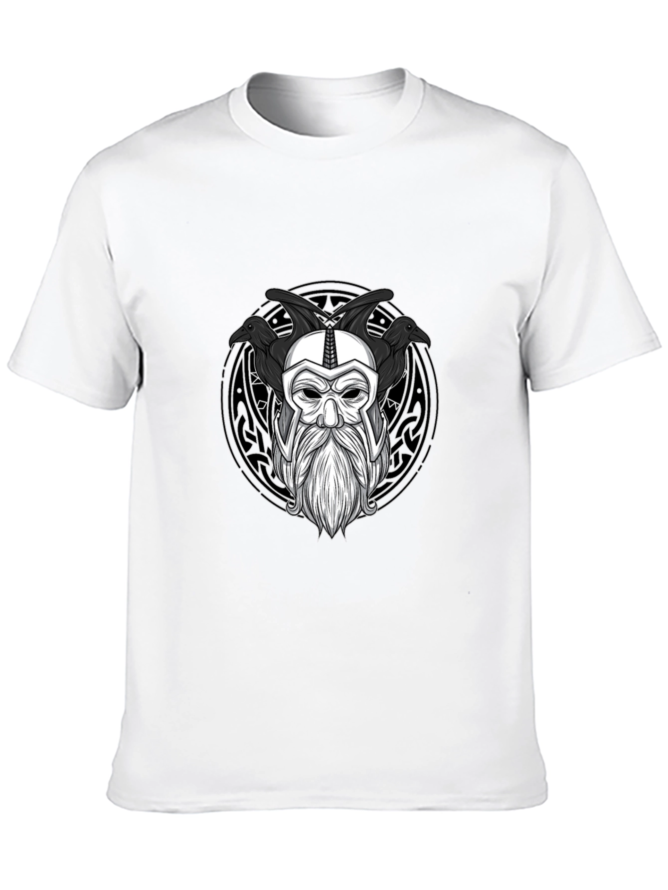 Odin Raven Viking T-Shirt - Norse Mythology