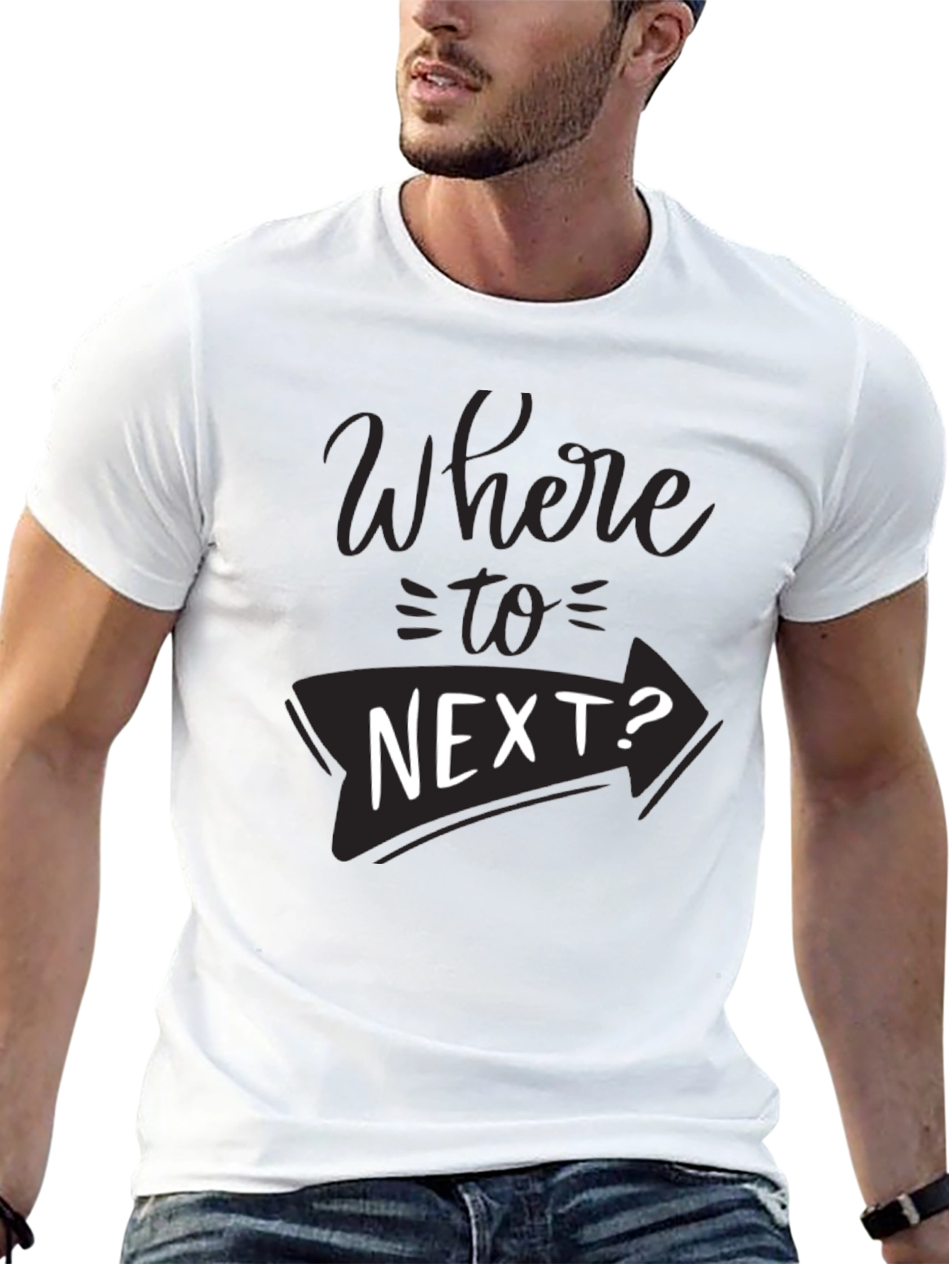 Where to Next? Graphic T-Shirt