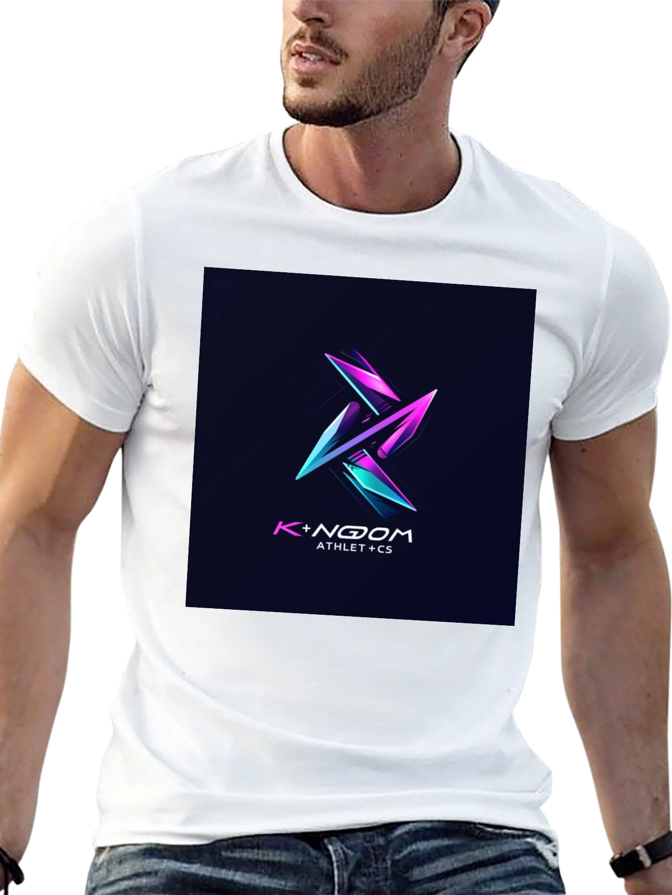 K+ NOQM Athlete CS Black Graphic Tee