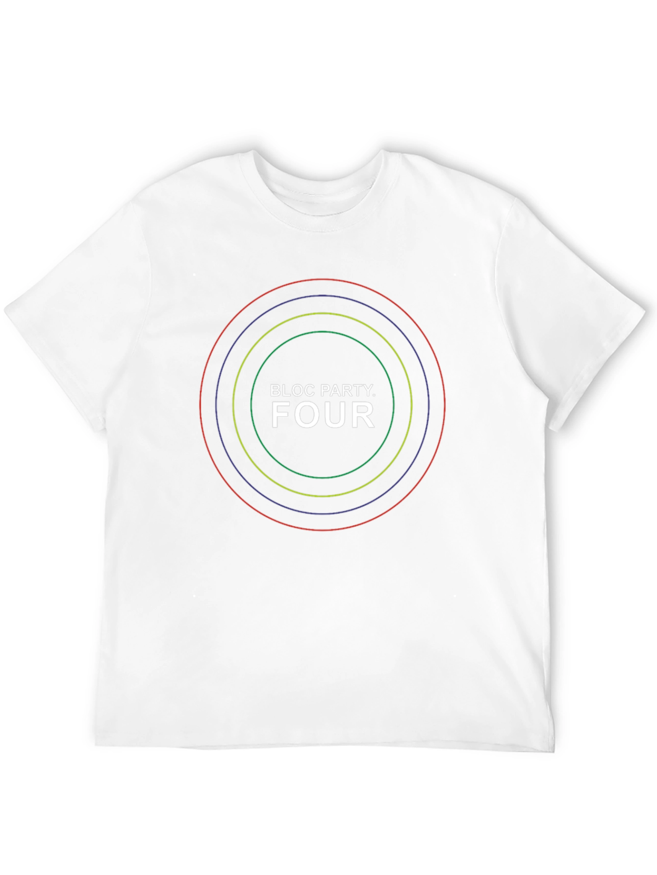 Bloc Party FOUR Black Graphic T-Shirt
