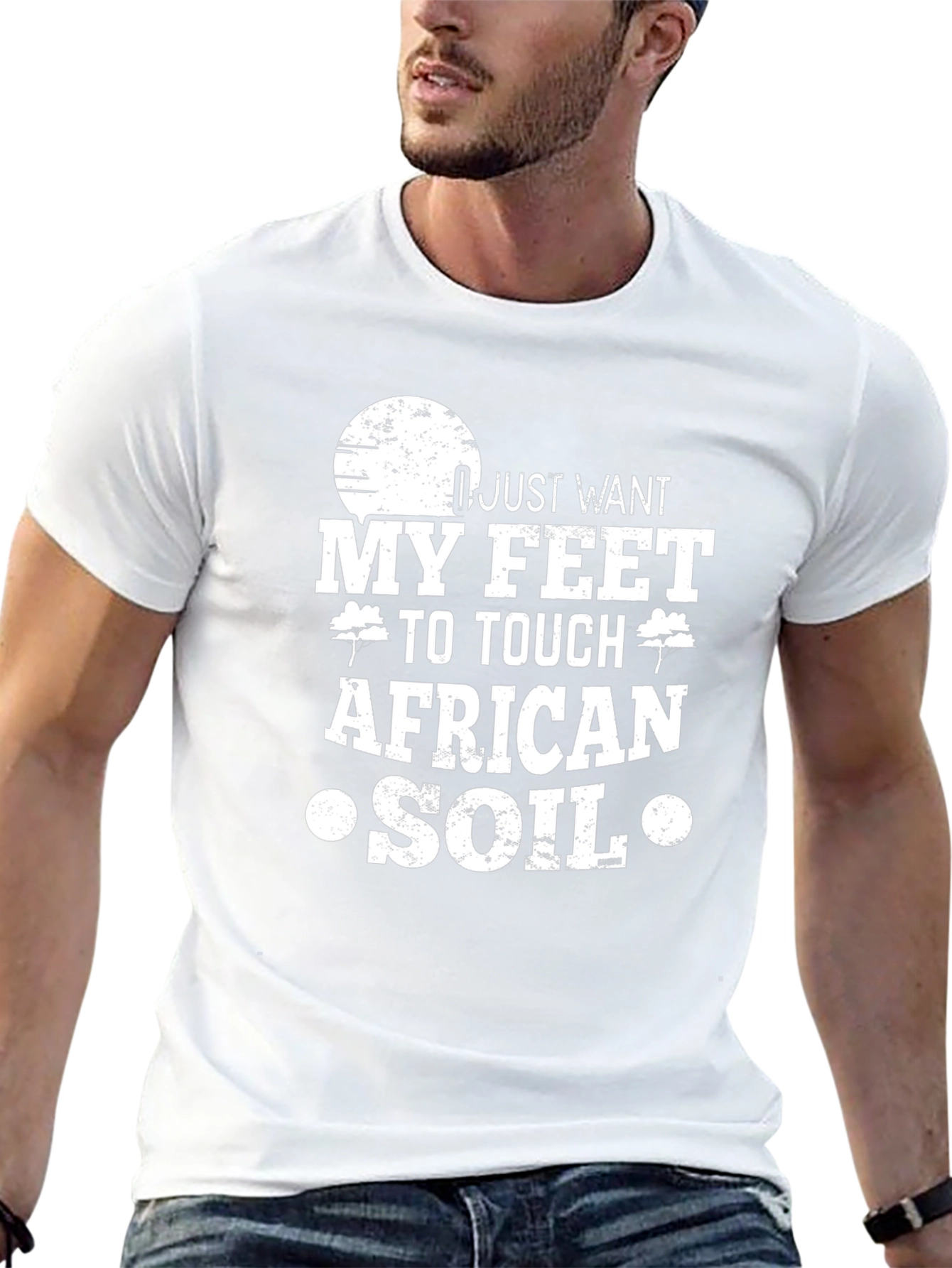African Soil T-Shirt: Just Want My Feet To Touch