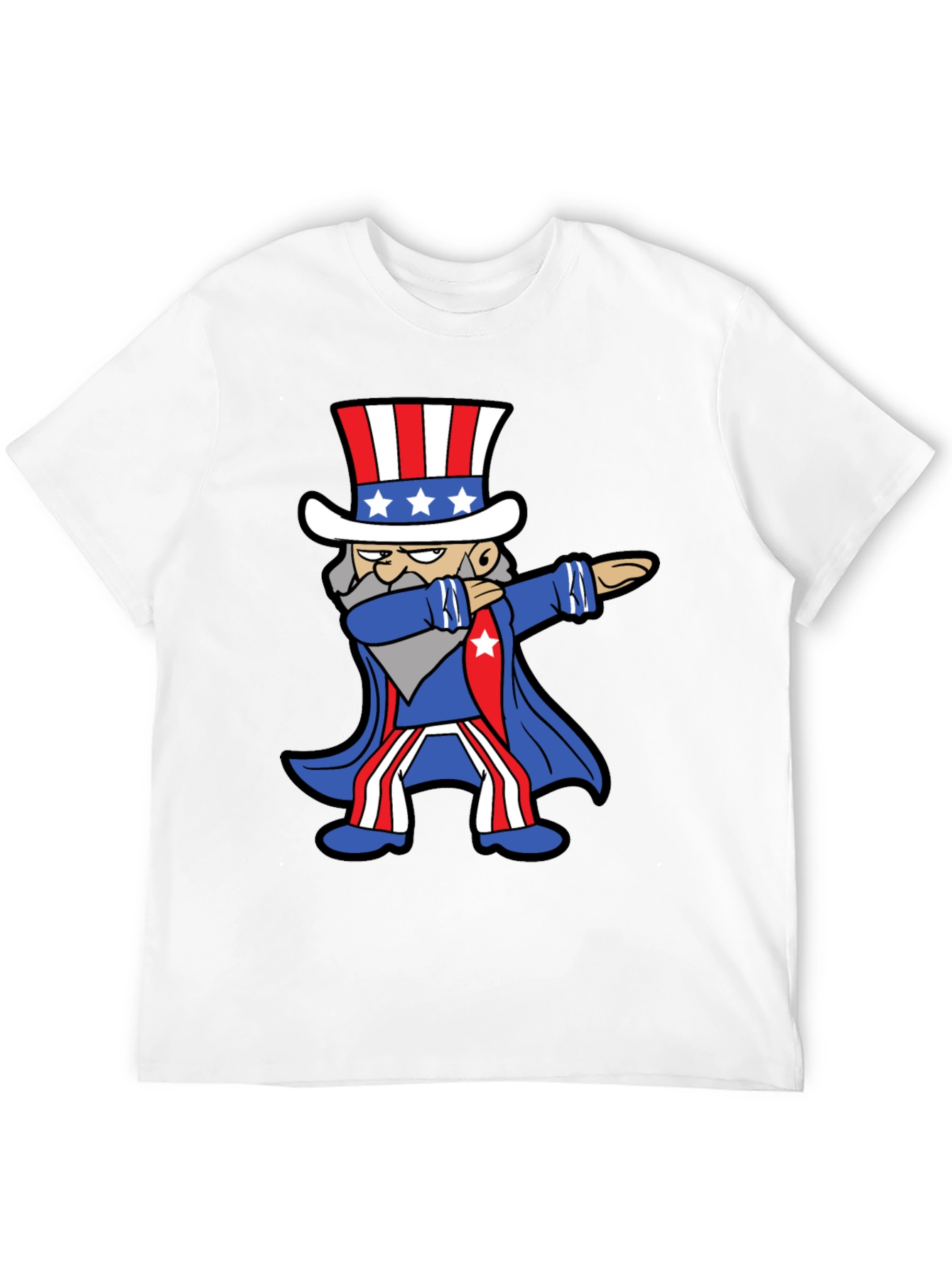Patriotic Dabbing Uncle Sam T-Shirt