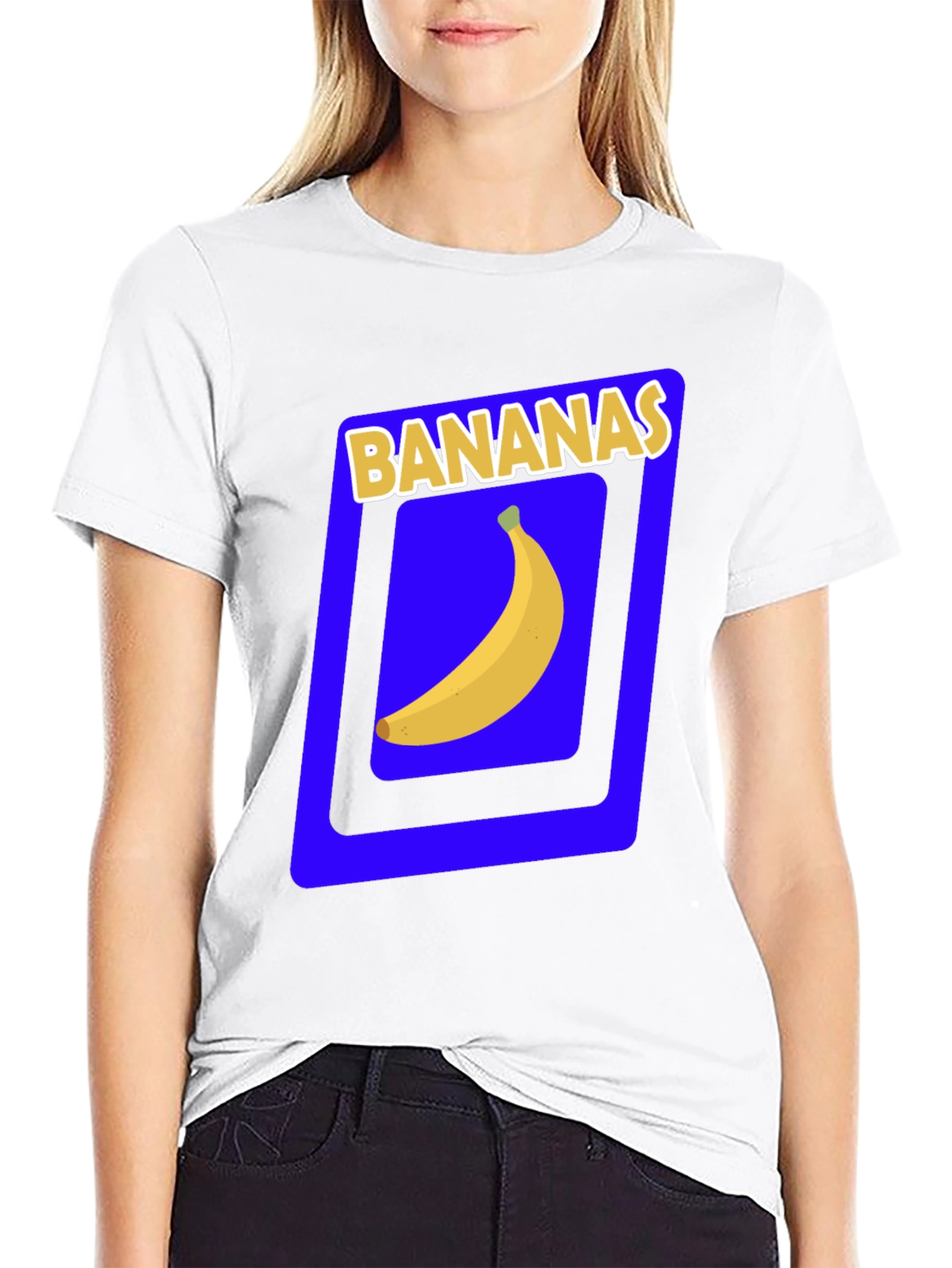 Banana Graphic Tee - Novelty Fruit T-Shirt
