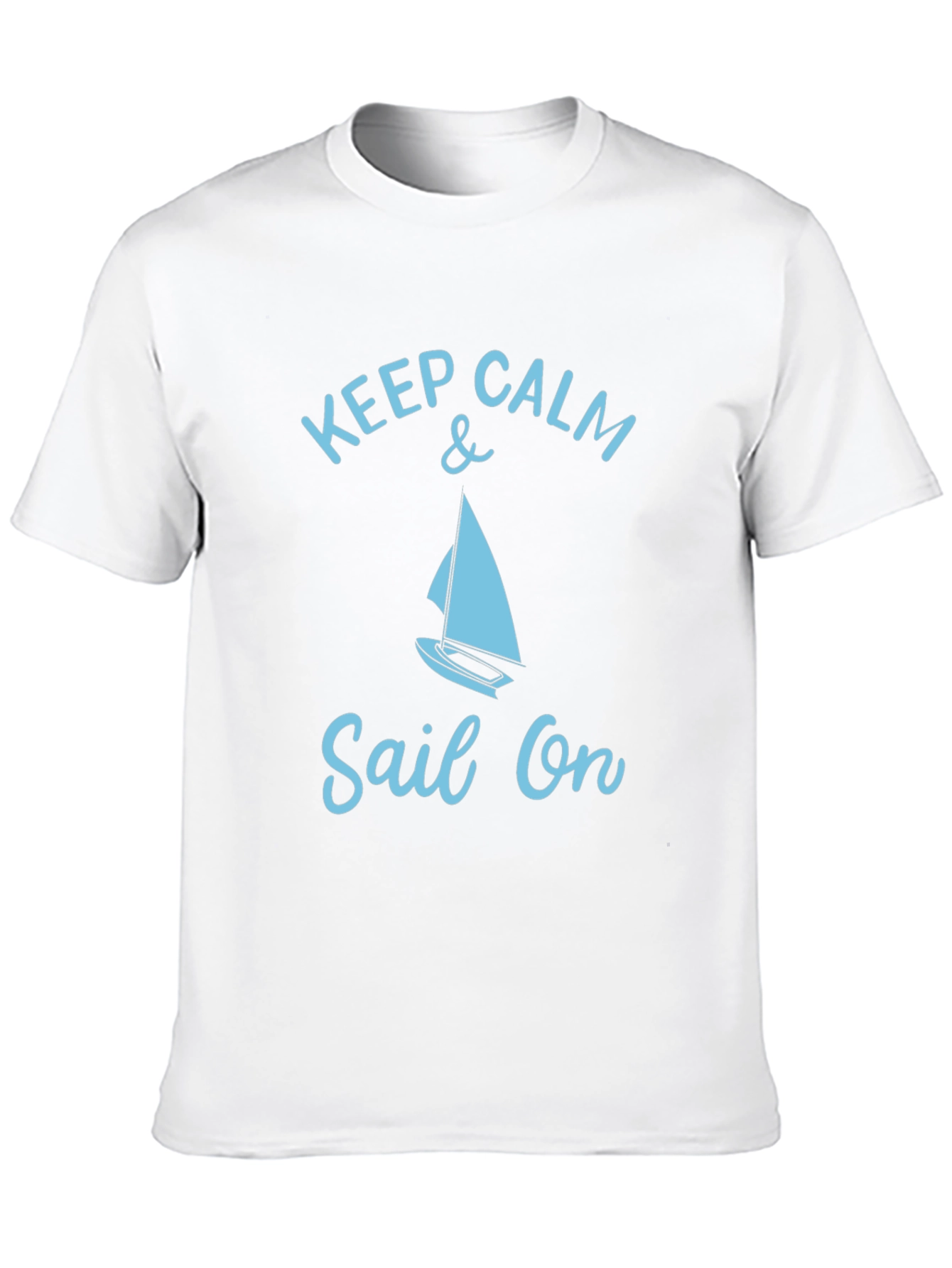 Keep Calm & Sail On Graphic Tee