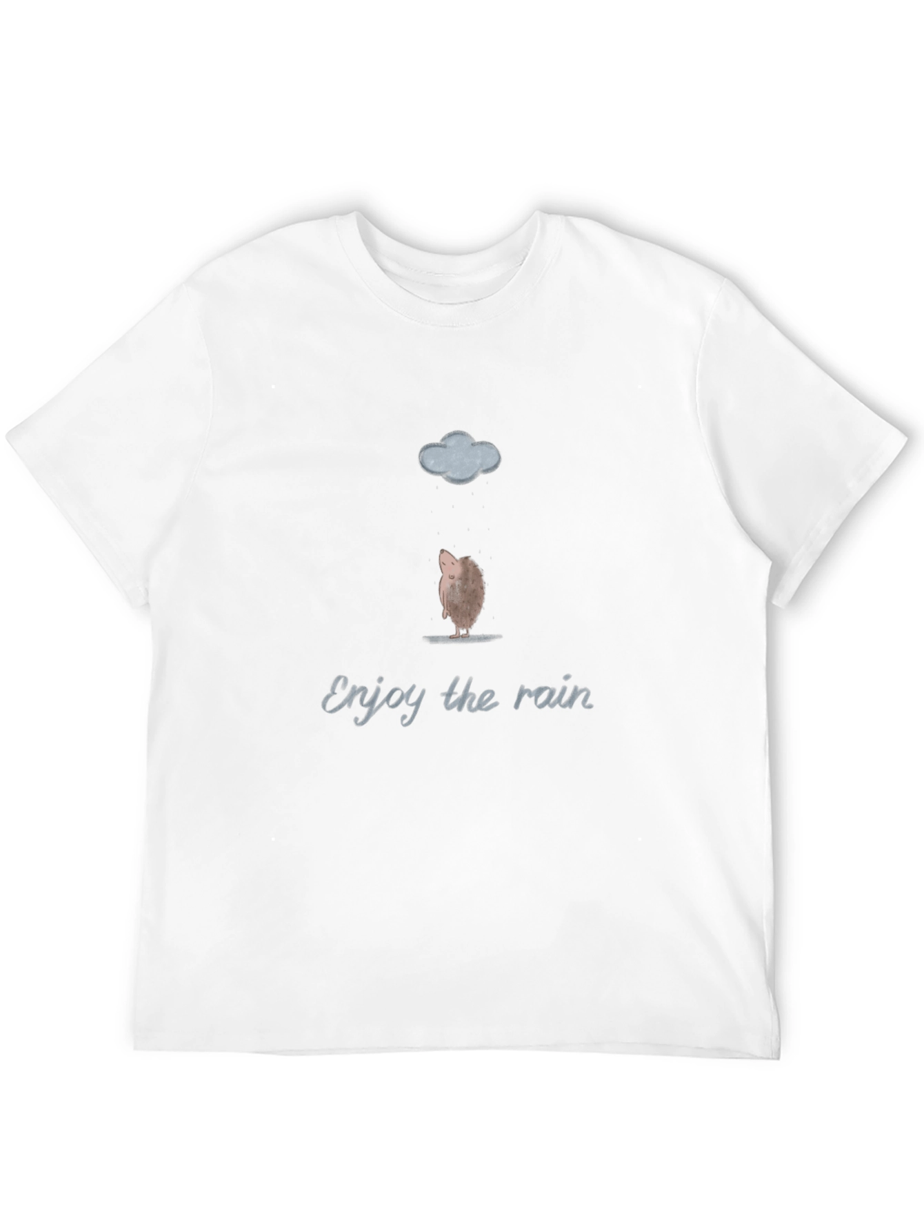 Enjoy the Rain Hedgehog Graphic Tee