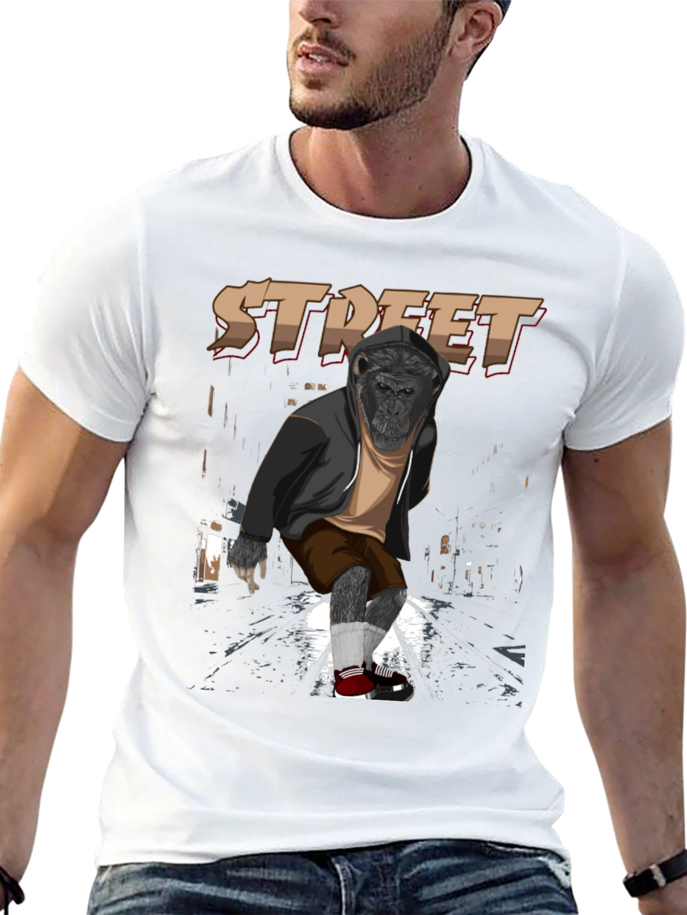 Street Style Ape T-Shirt