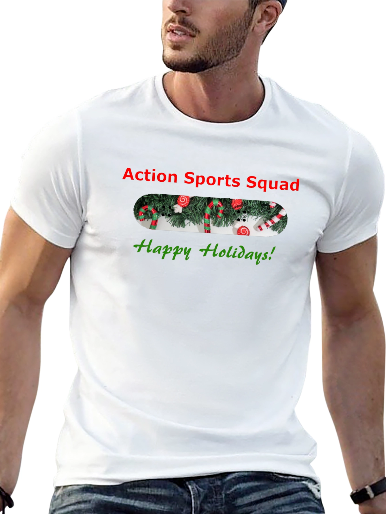 Action Sports Squad Happy Holidays T-Shirt