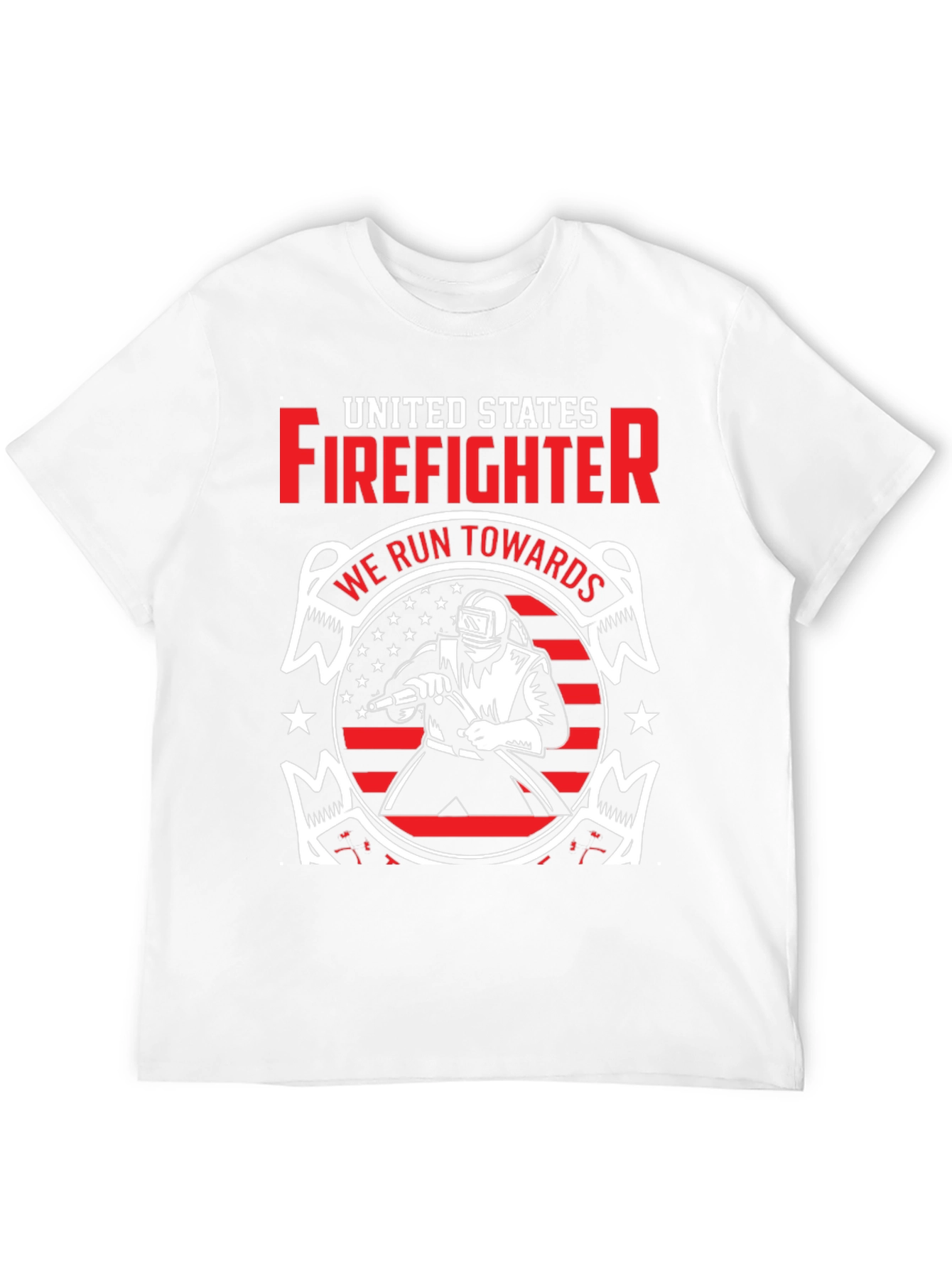 United States Firefighter Graphic Tee