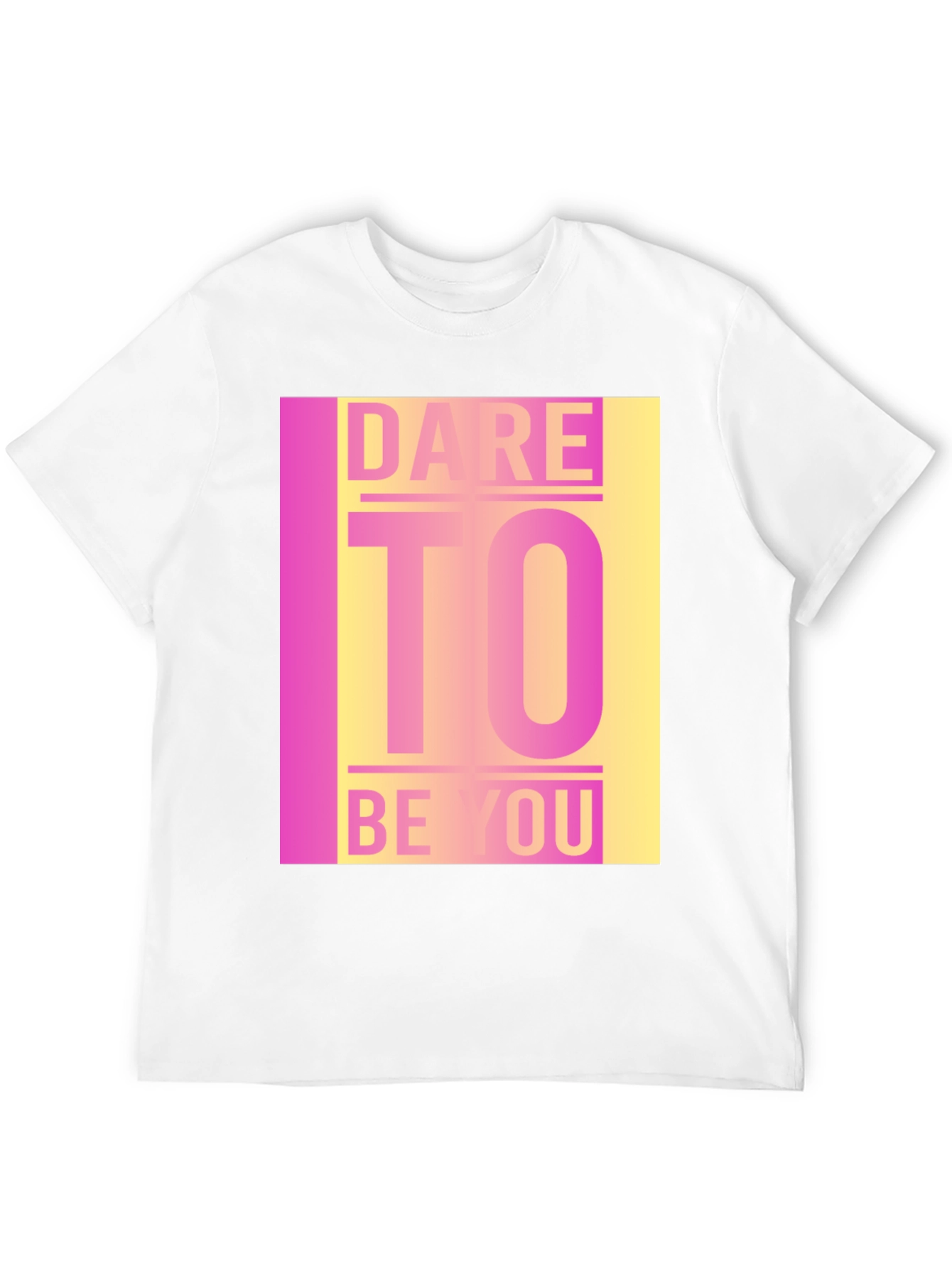 Dare to Be You Graphic Tee - Black