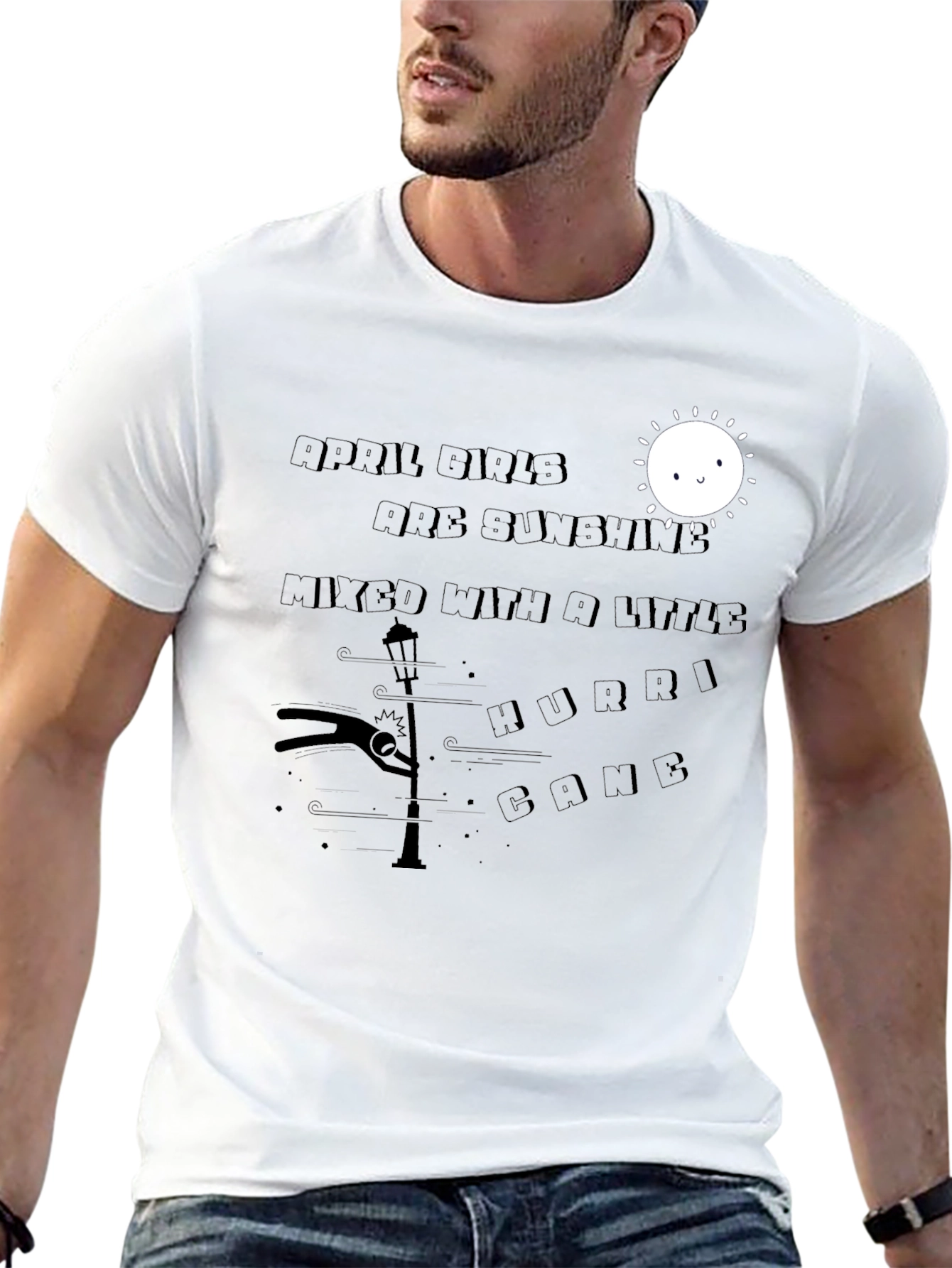 April Girls Sunshine Hurricane T-Shirt