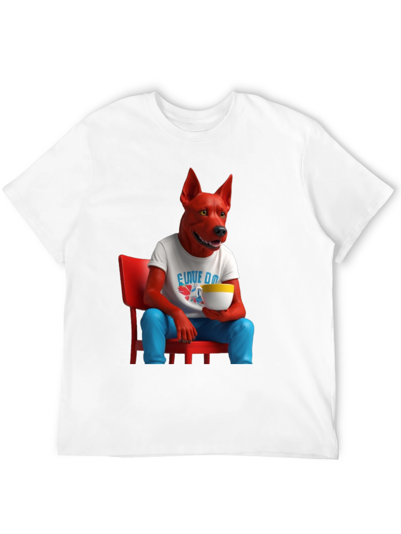 Dog Cartoon Character T-Shirt