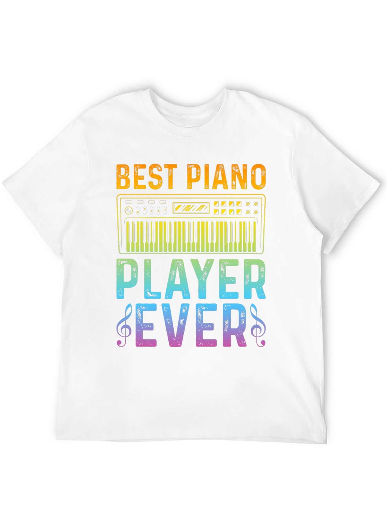 Best Piano Player Ever Graphic T-Shirt