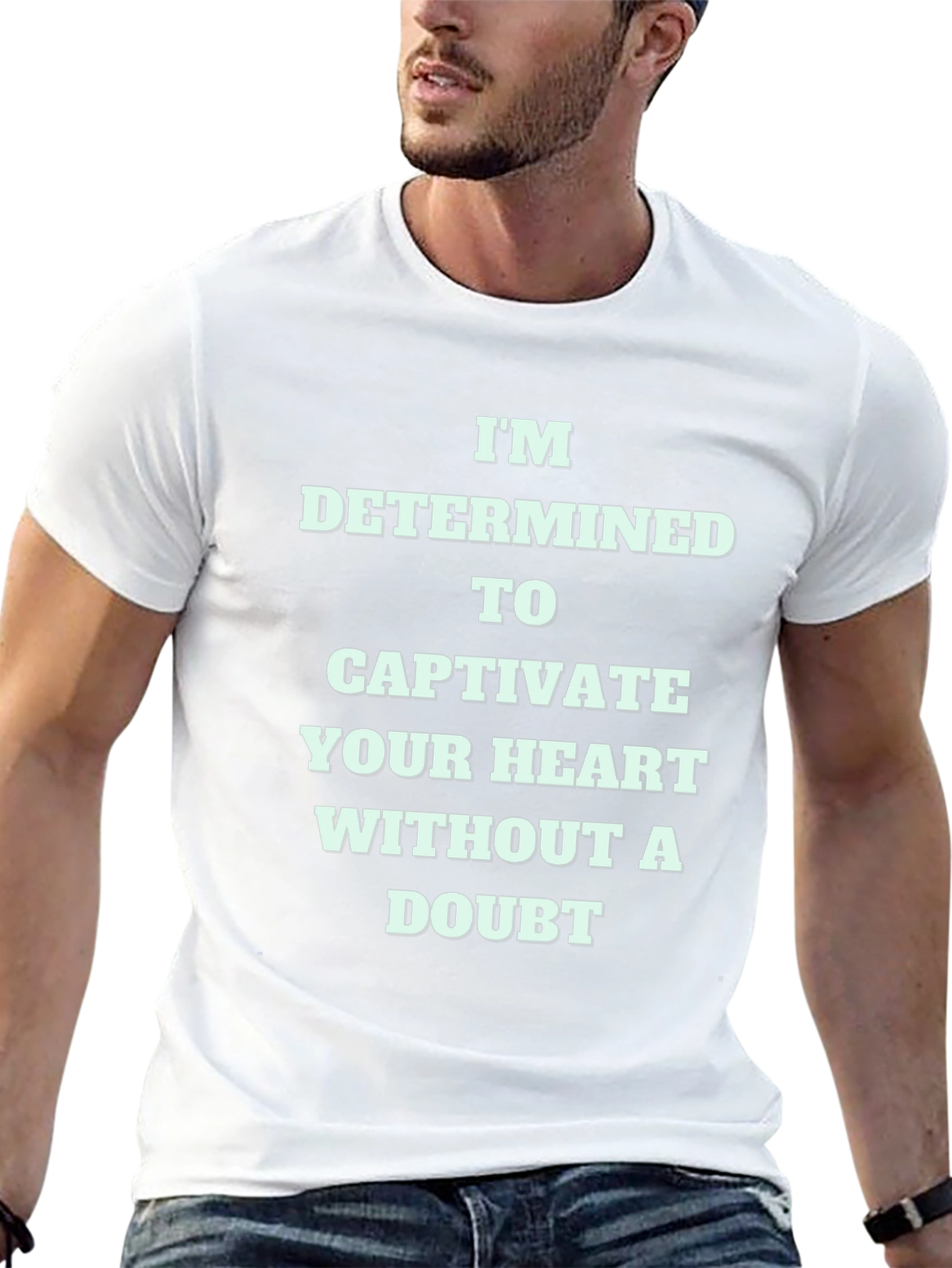 Captivate Heart T-Shirt - Funny Novelty Graphic Tee