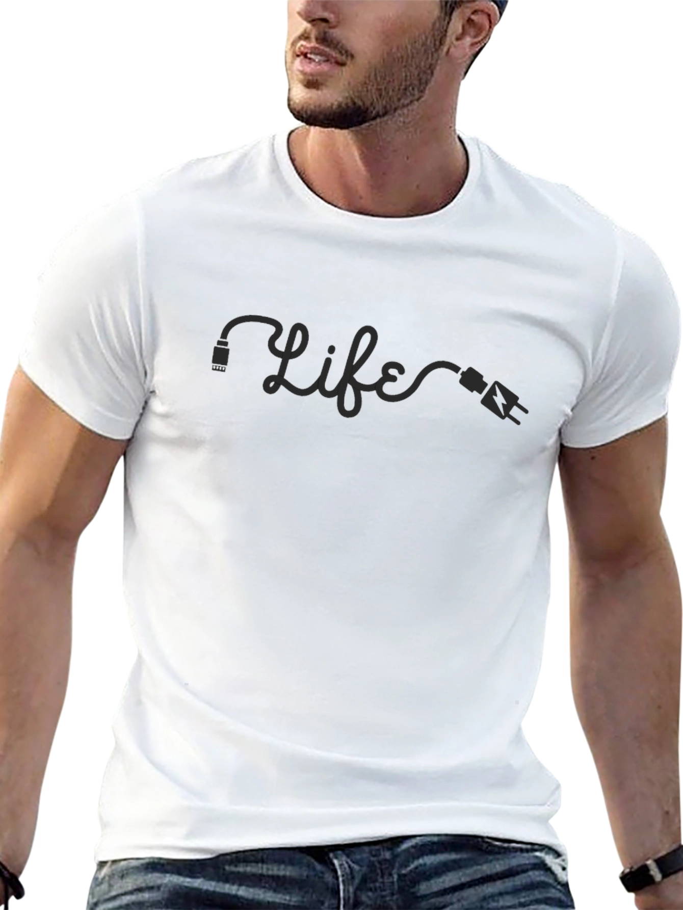 Life Line T-Shirt - Plug Into Living
