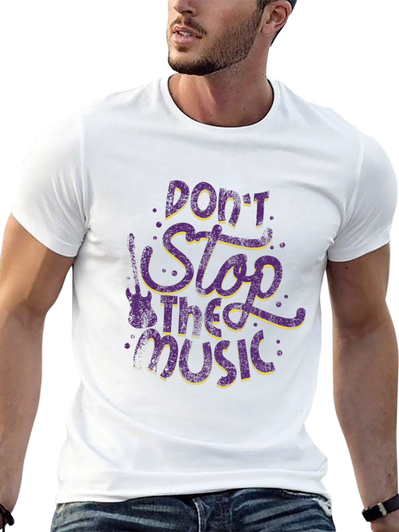 Dont Stop the Music Graphic Tee