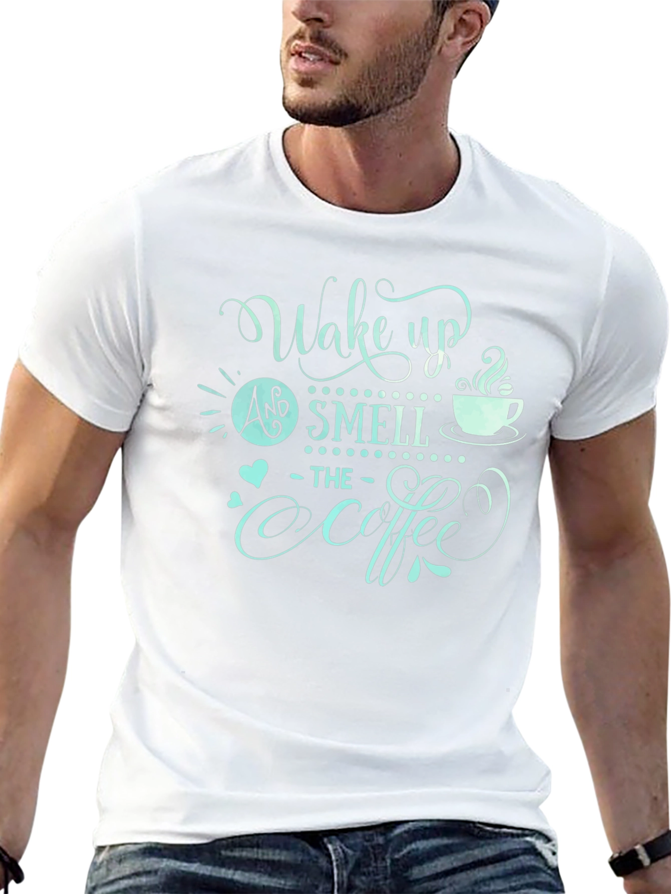 Wake Up and Smell the Coffee Graphic Tee