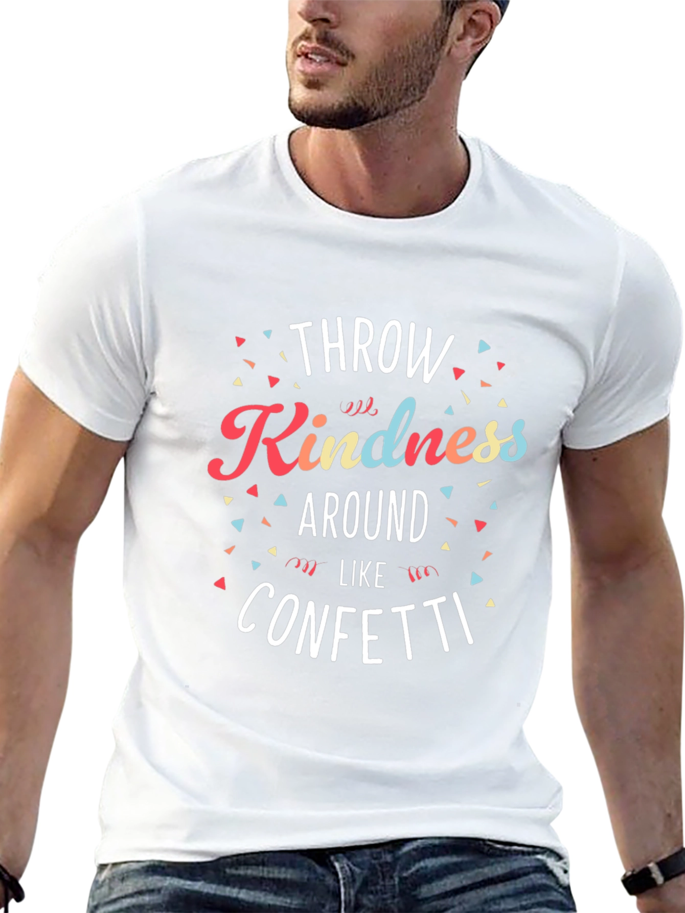 Throw Kindness Around Like Confetti Graphic Tee