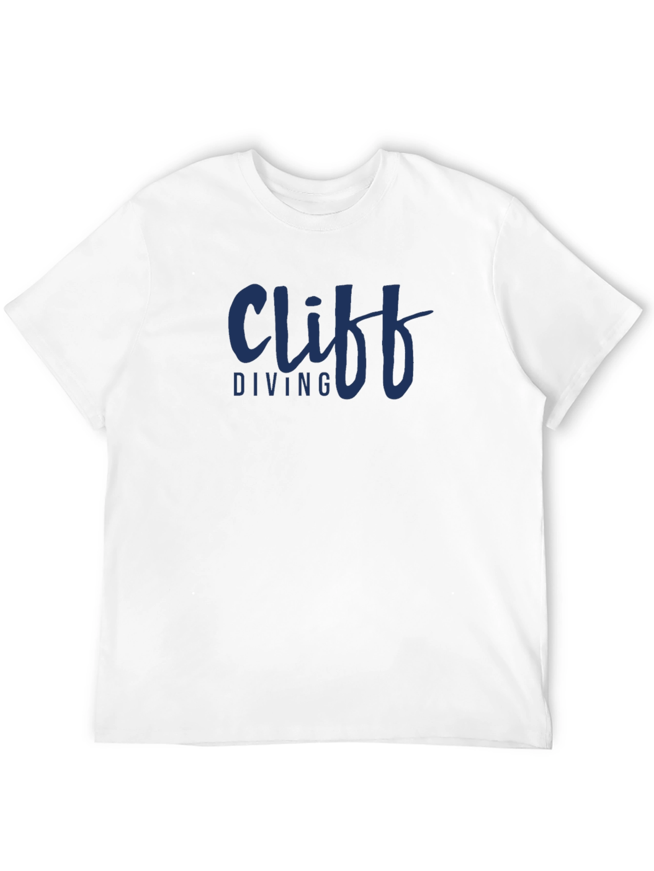 Cliff Diving Graphic T-Shirt - Casual Tee