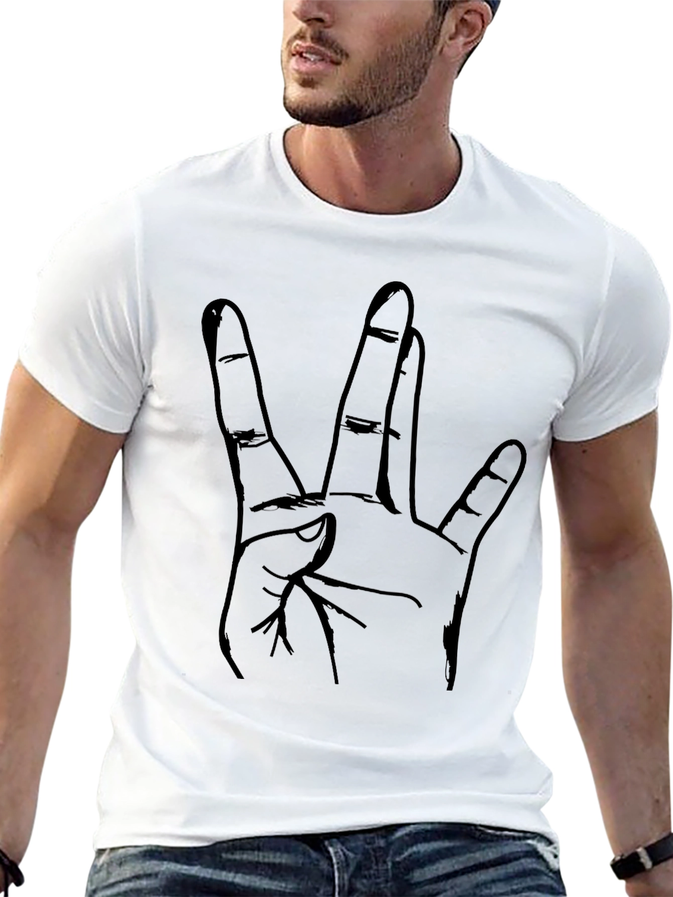 Live Long & Prosper T-Shirt Star Trek Gesture Tee