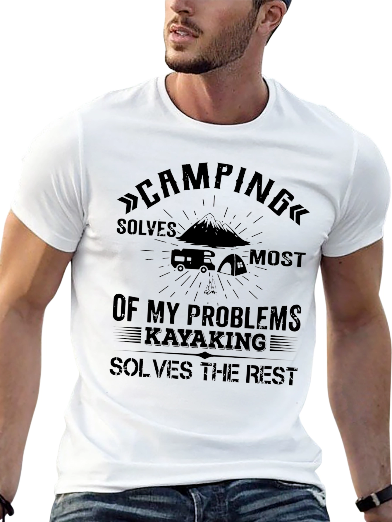 Camping and Kayaking T-Shirt