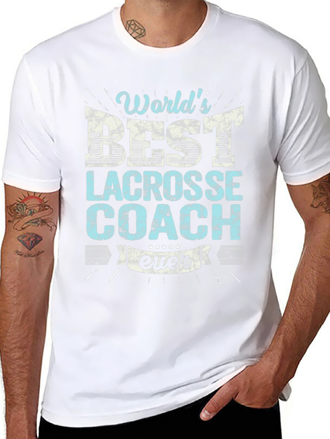 Worlds Best Lacrosse Coach Ever T-Shirt