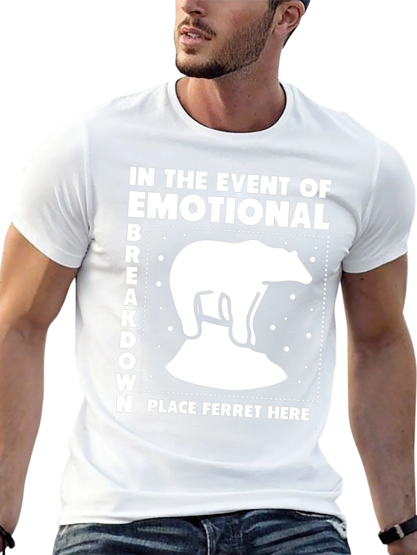 Emotional Breakdown Ferret T-Shirt