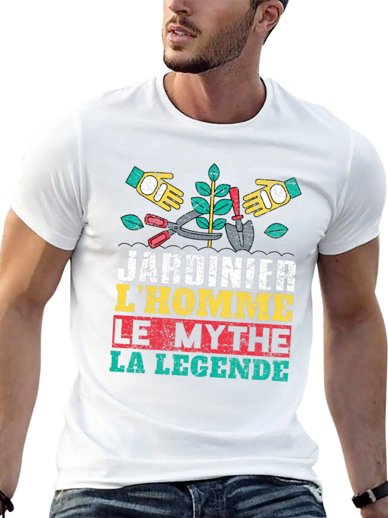 Gardener T-Shirt: The Man The Myth The Legend