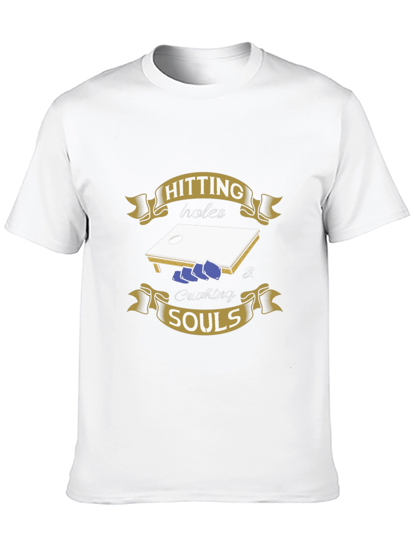 Hitting Holes & Crushing Souls Graphic Tee