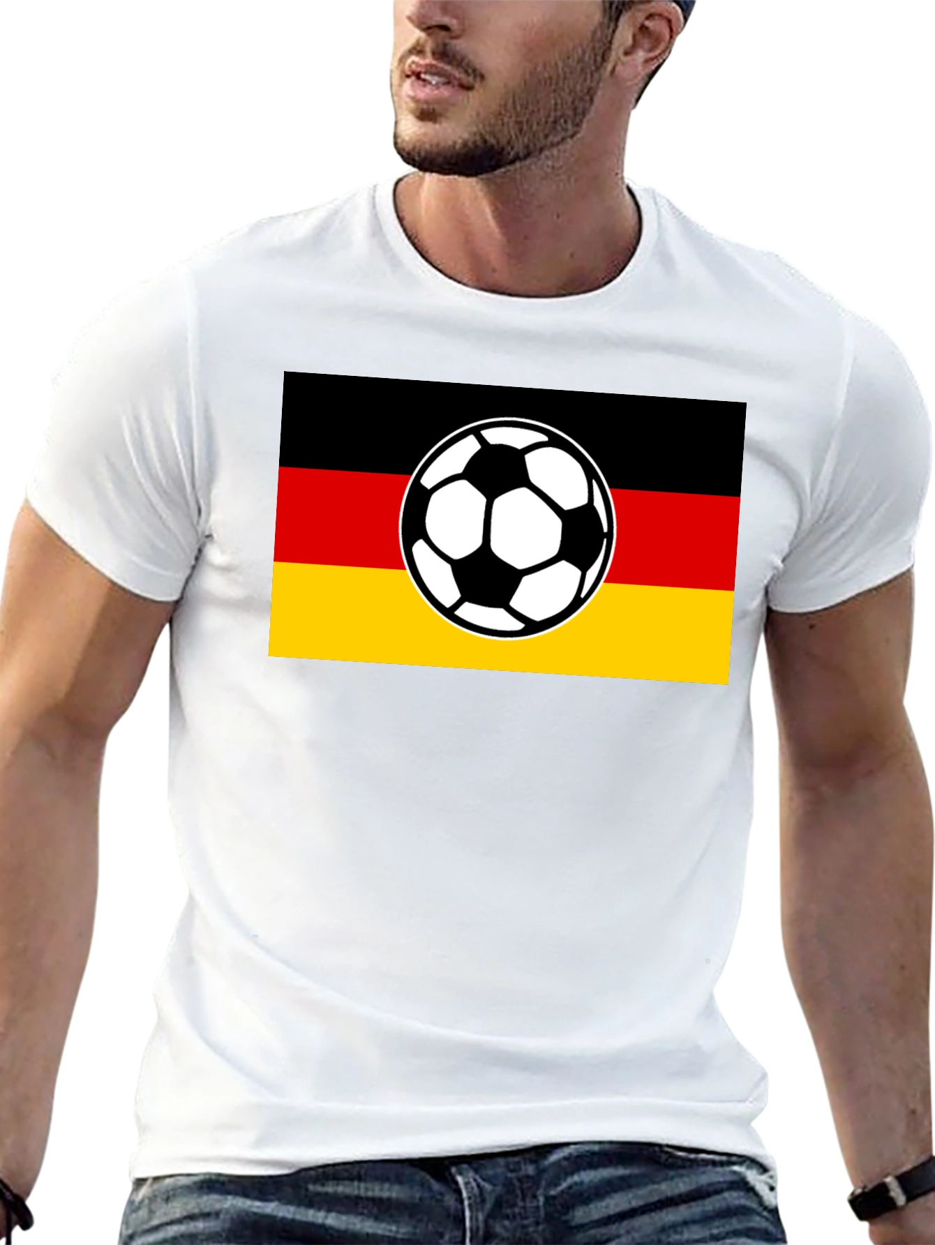 Germany Flag Soccer T-Shirt