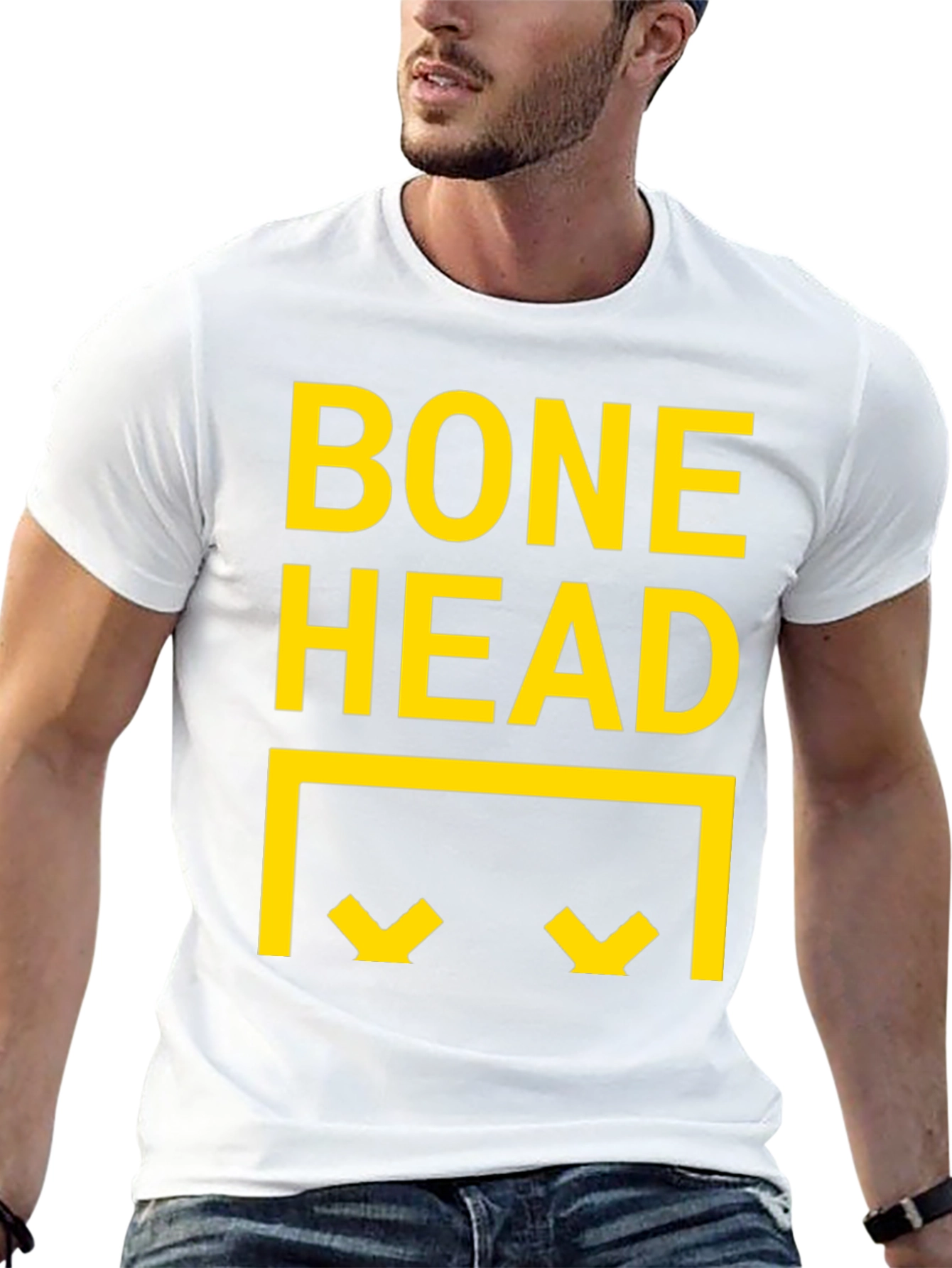 Bone Head Graphic Tee - Black