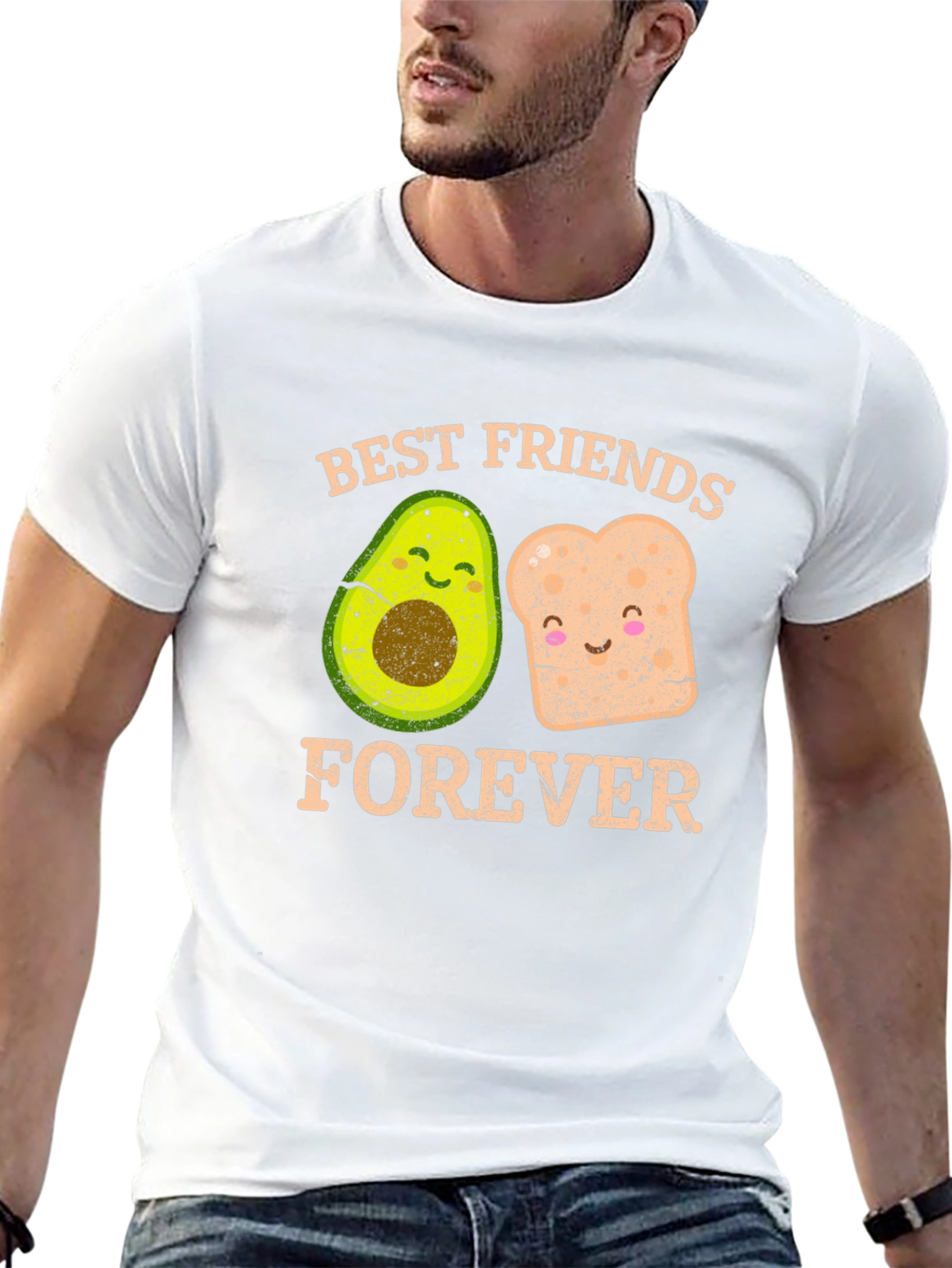 Best Friends Forever Avocado and Toast Graphic Tee