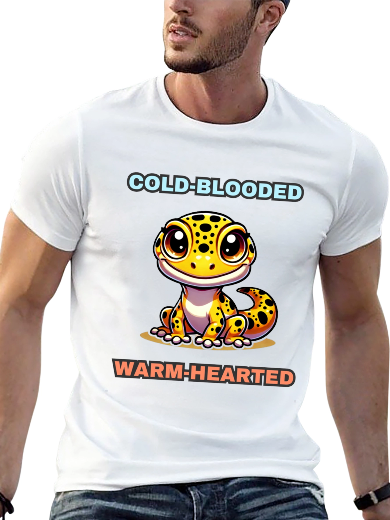 Cold-Blooded Warm-Hearted Gecko T-Shirt