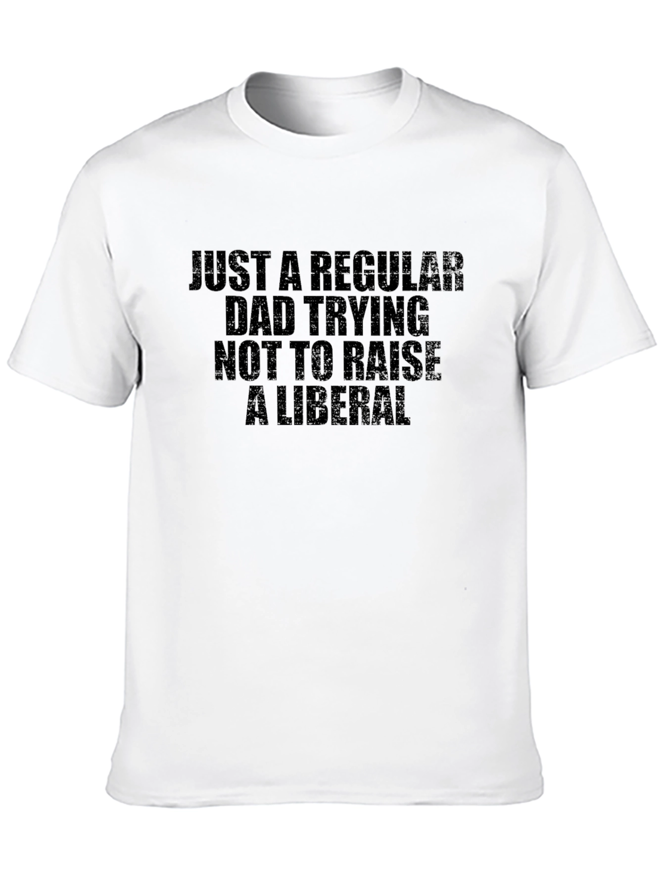 Regular Dad Anti-Liberal Slogan Graphic Tee