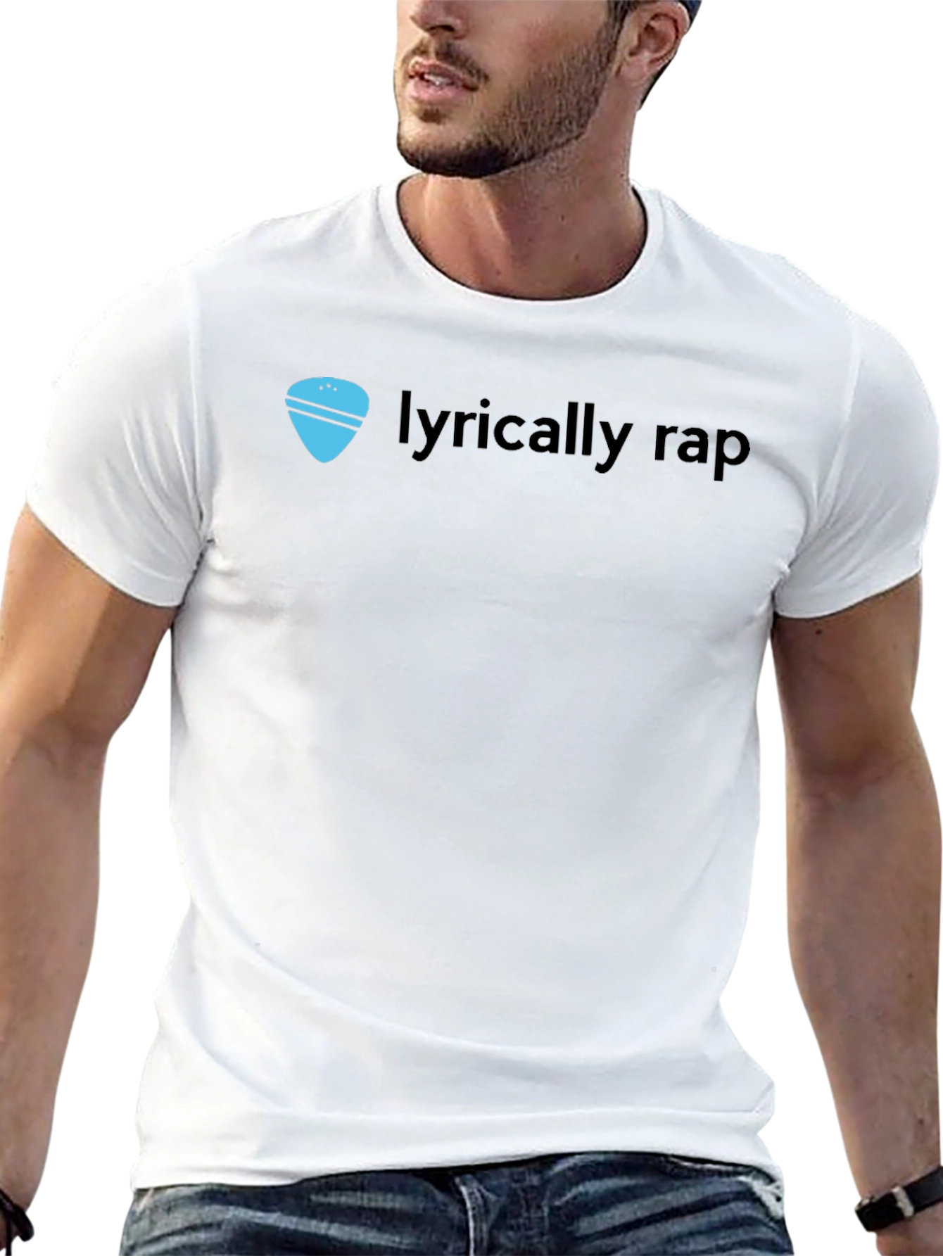 Lyrically Rap Graphic Tee - Stylish Black T-Shirt