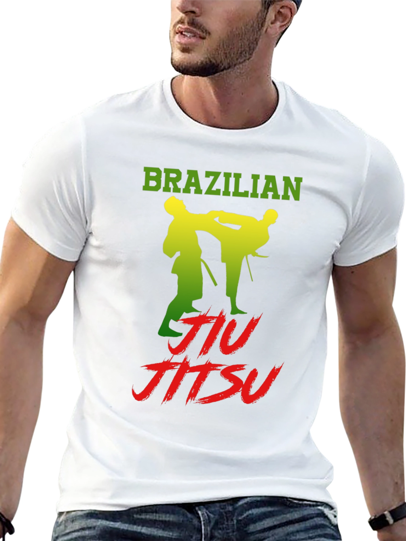 Brazilian Jiu Jitsu Graphic T-Shirt - Martial Arts Tee