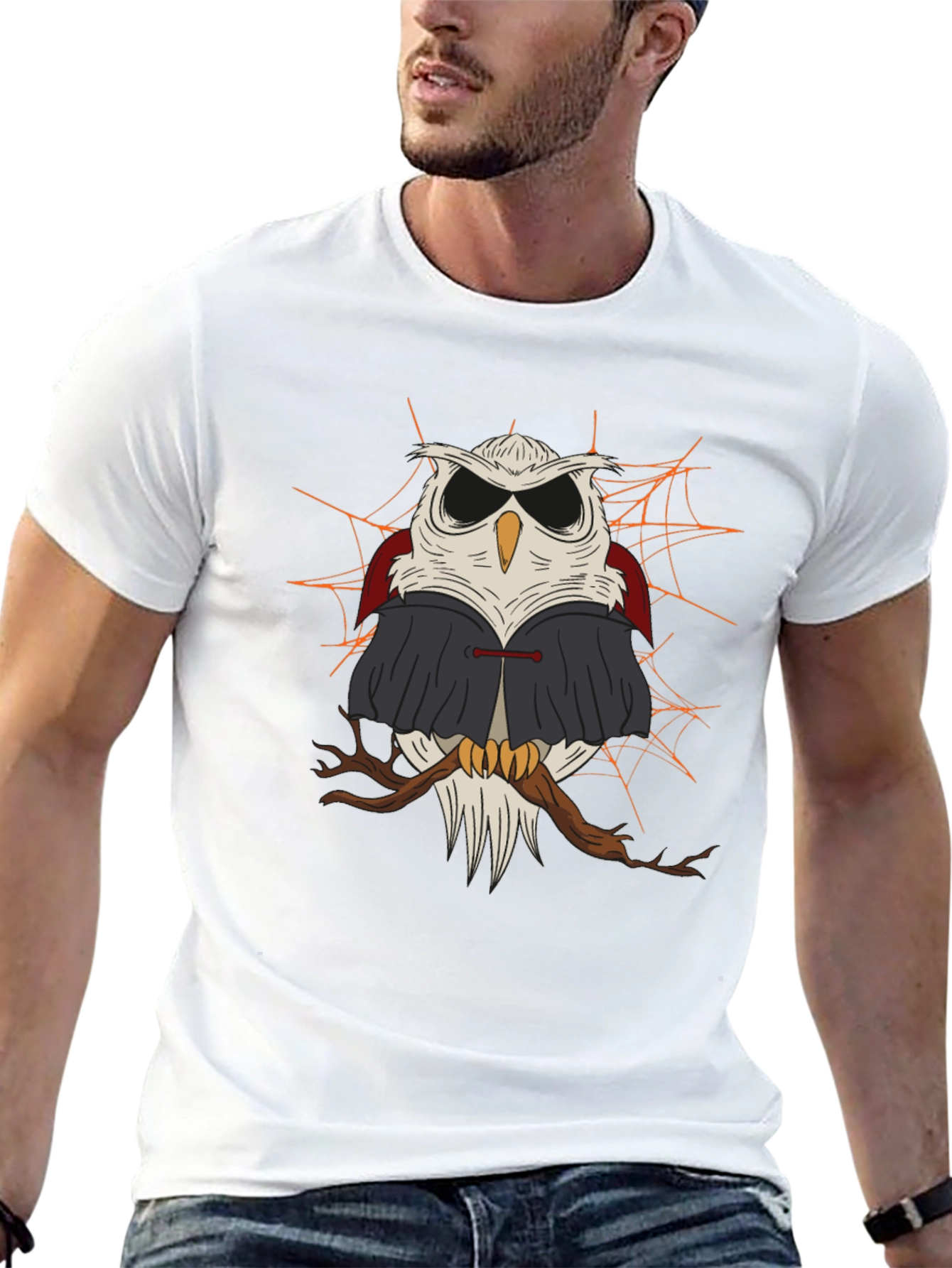 Owl Vampire T-Shirt - Halloween Tee