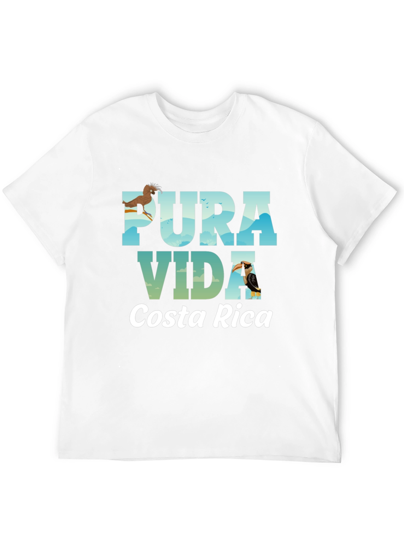 Pura Vida Costa Rica Graphic T-Shirt