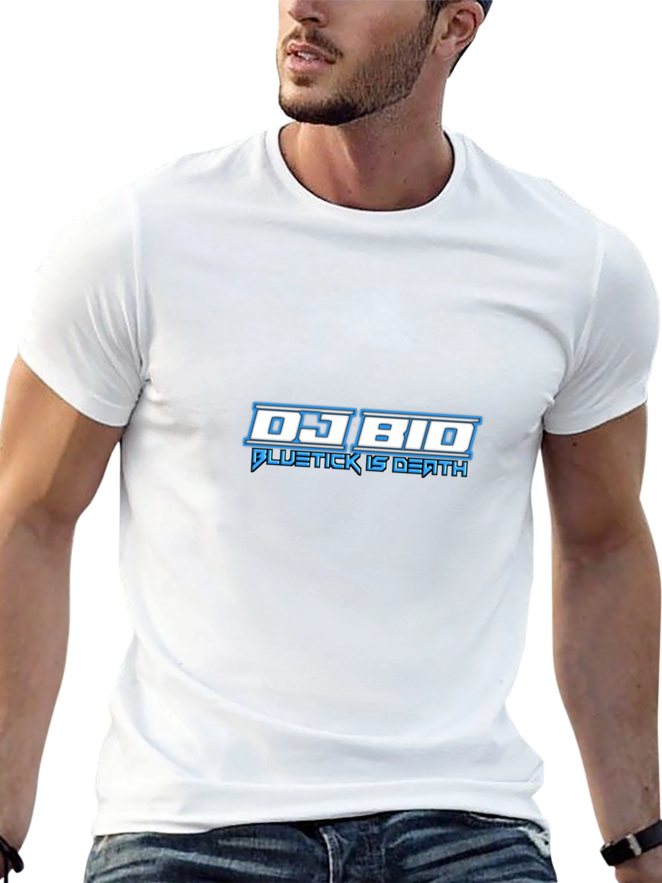 DJ BIO Black T-Shirt - BlueTick is Death