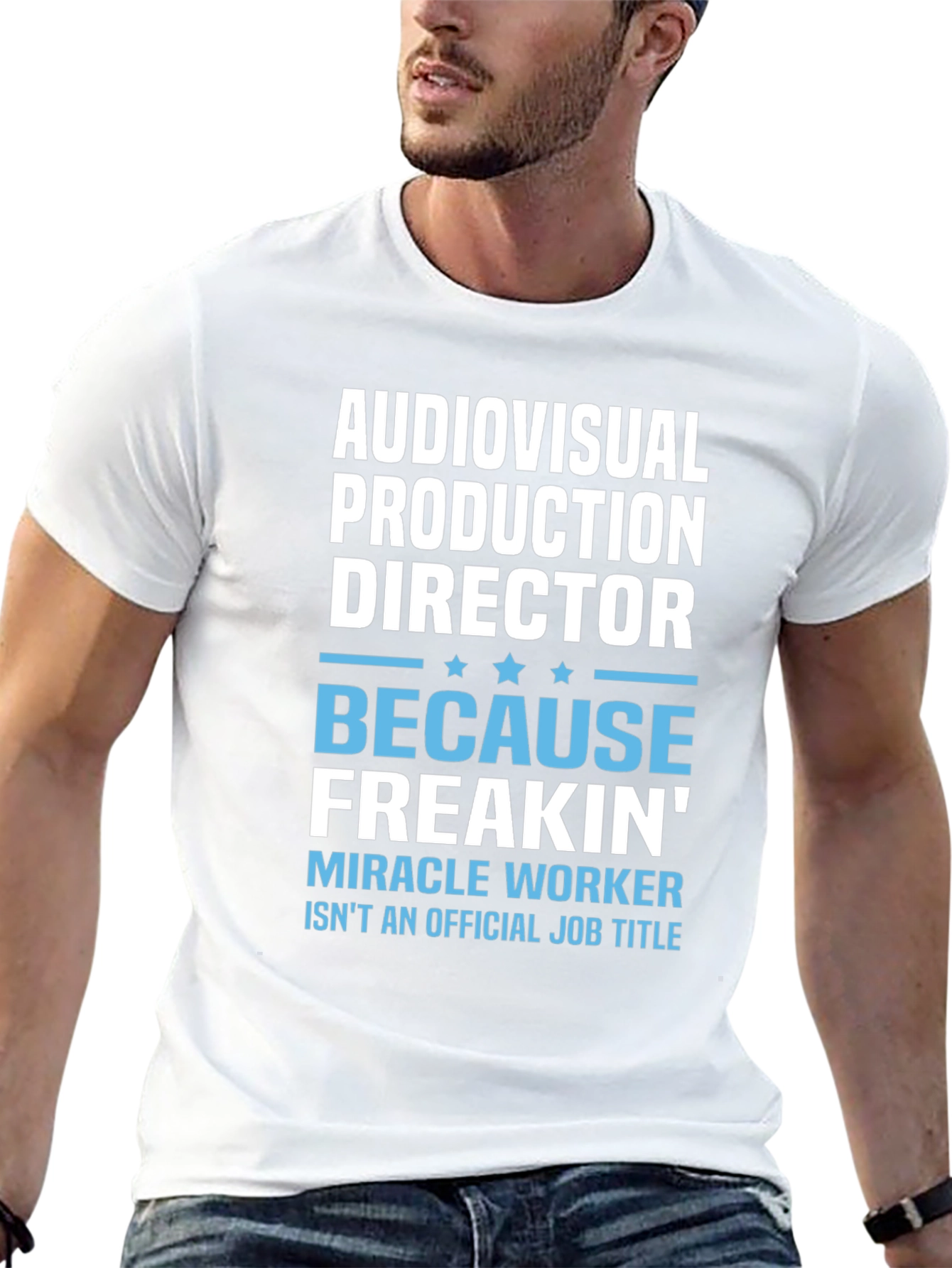 Audiovisual Production Director Funny Job Title T-Shirt