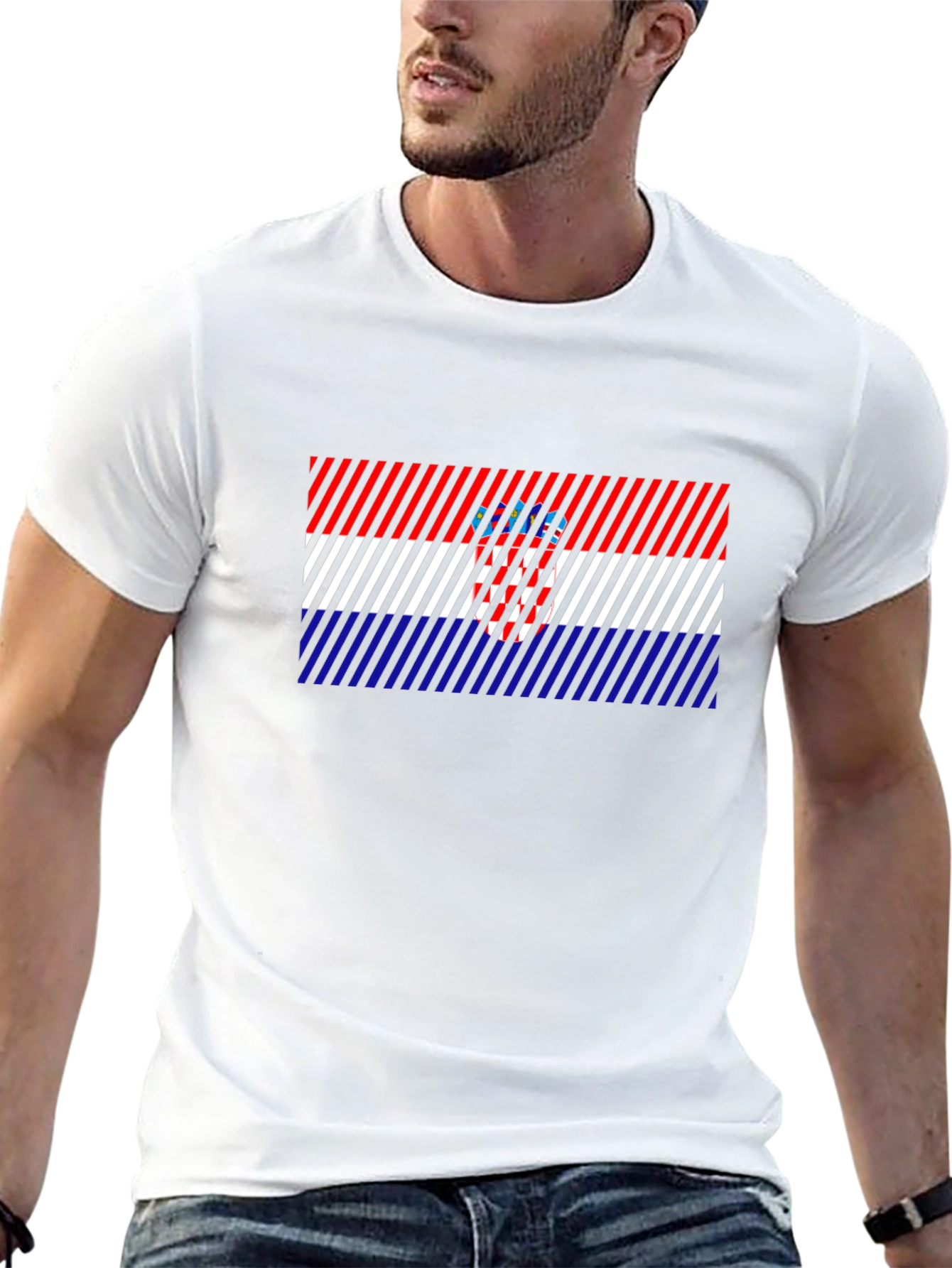 Croatia Flag Graphic T-Shirt - Stylish Patriotic Tee