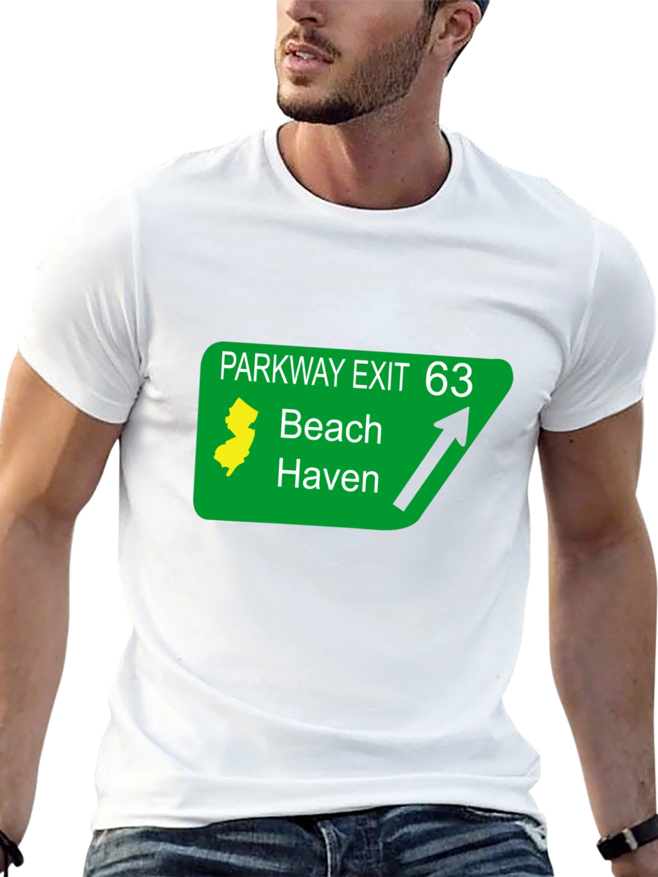 Beach Haven NJ Parkway Exit 63 T-Shirt