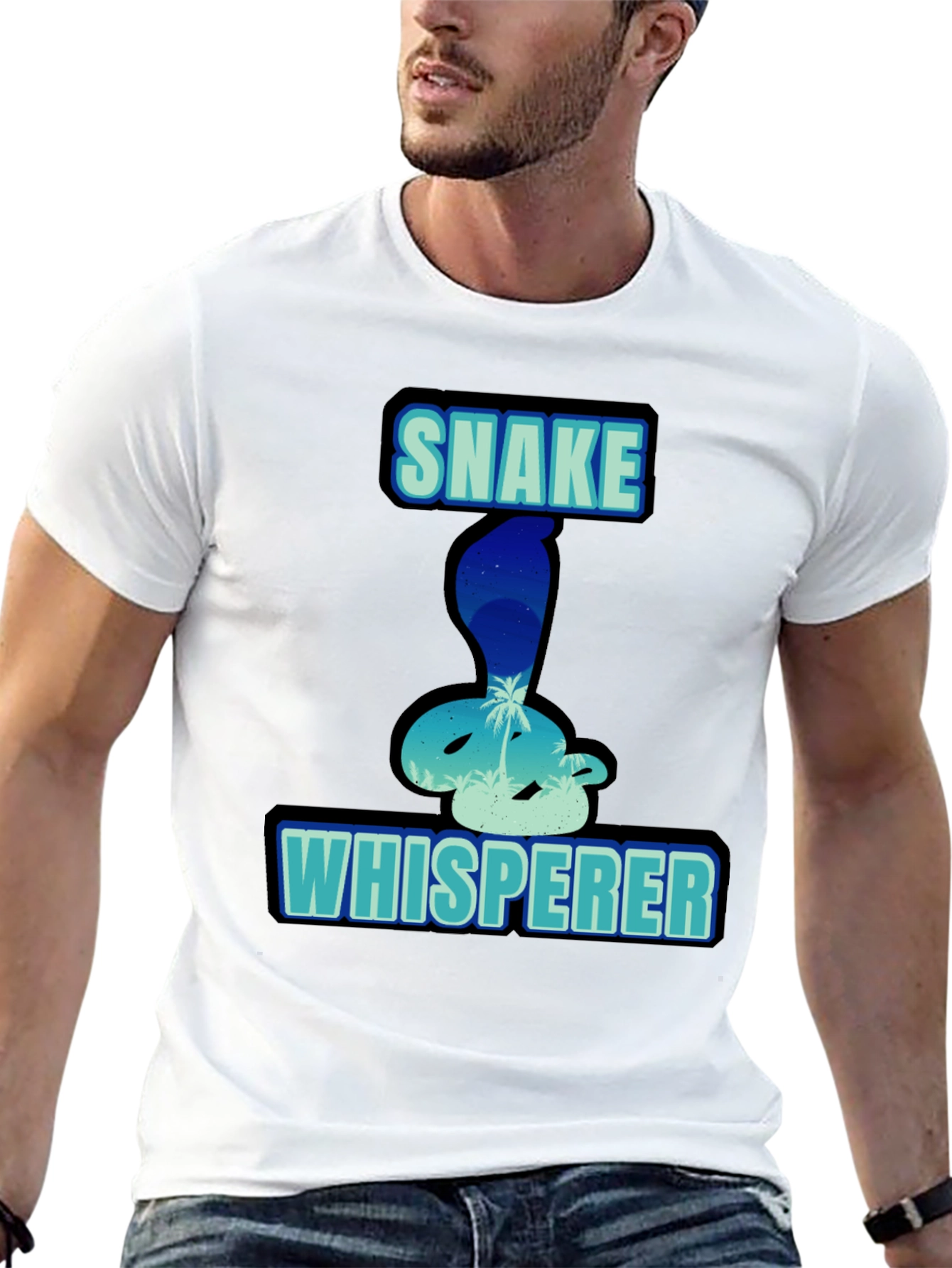 Snake Whisperer Graphic T-Shirt